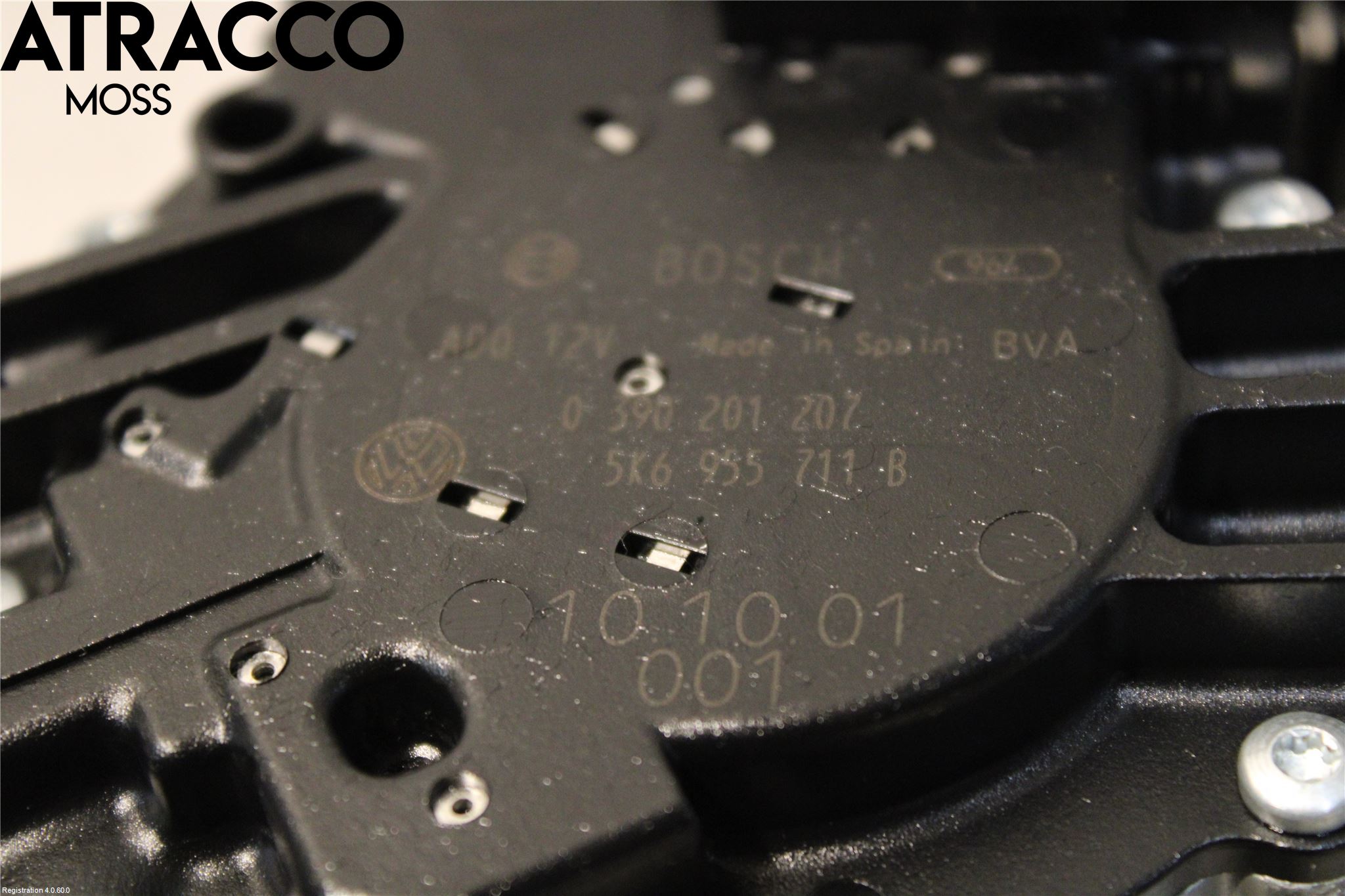 Volkswagen VW GOLF VI 09-13 Viskermotor Bakluke