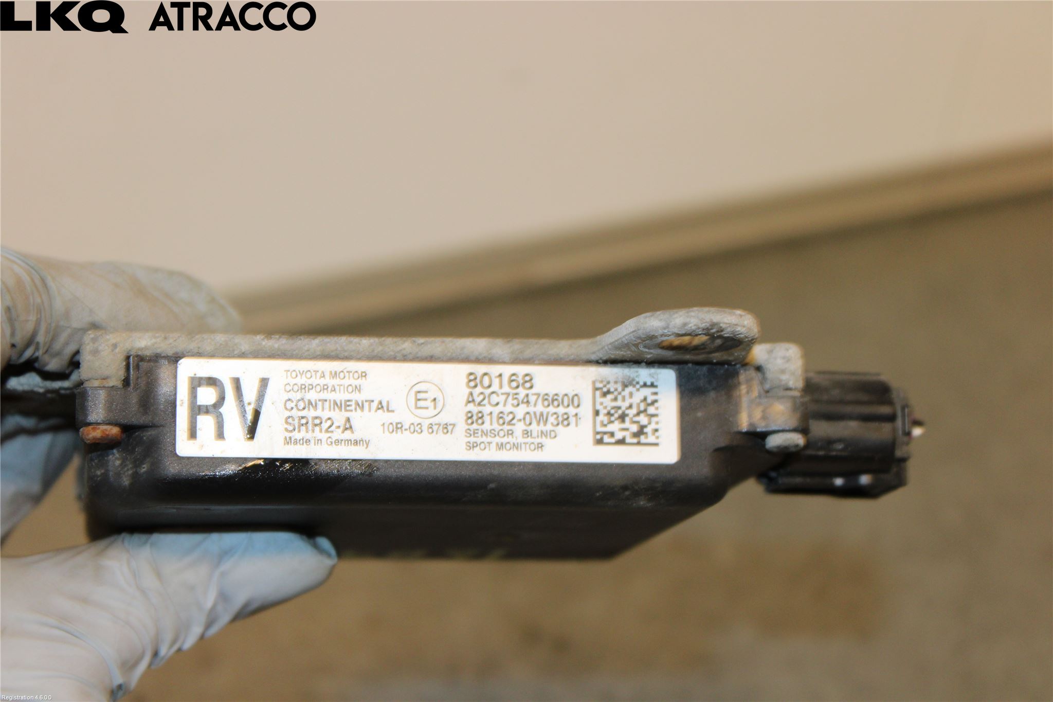 Toyota RAV4 13-18 Sensor Kollisjonsbeskyttelse