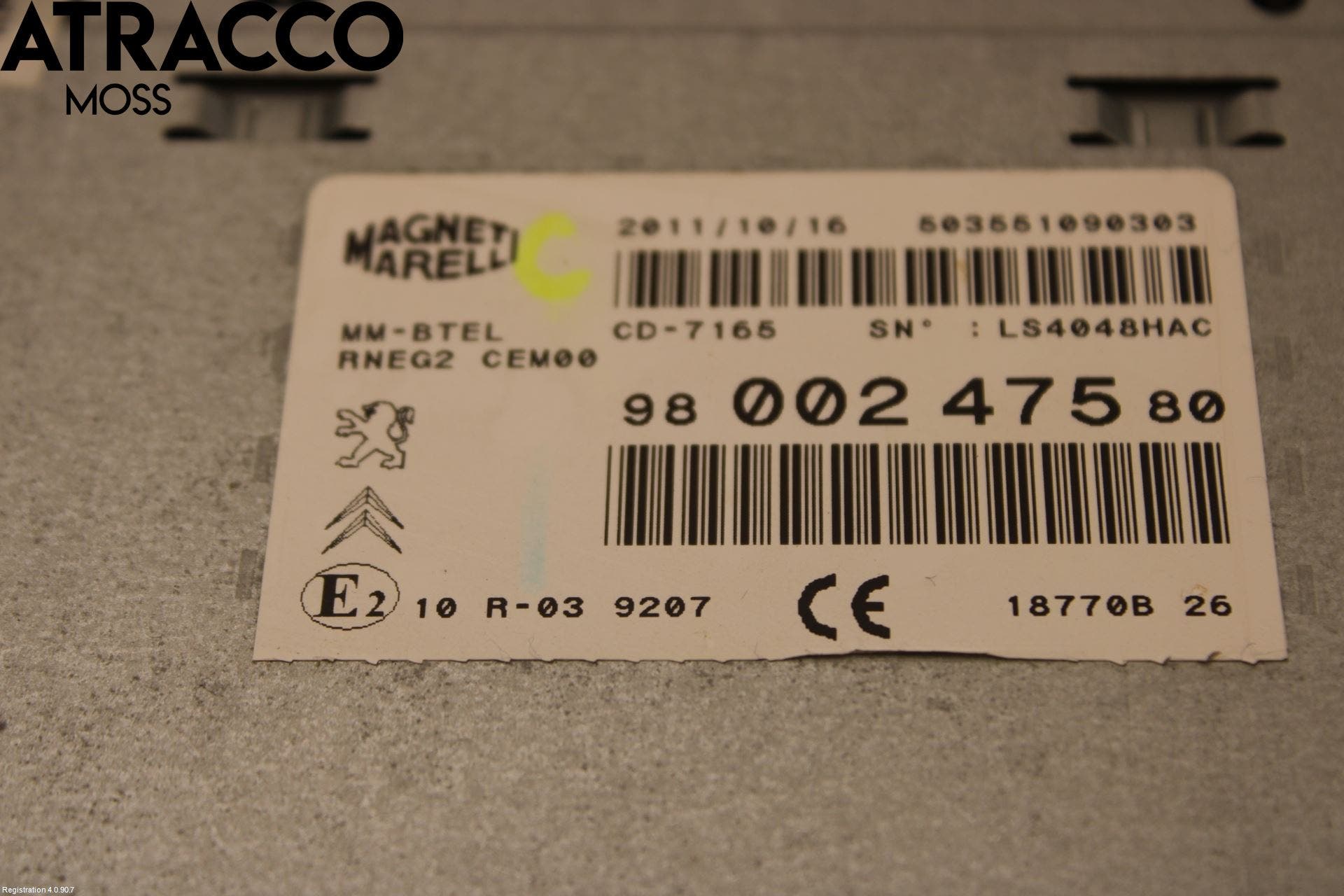 Citroen DS4 Gps Navigator