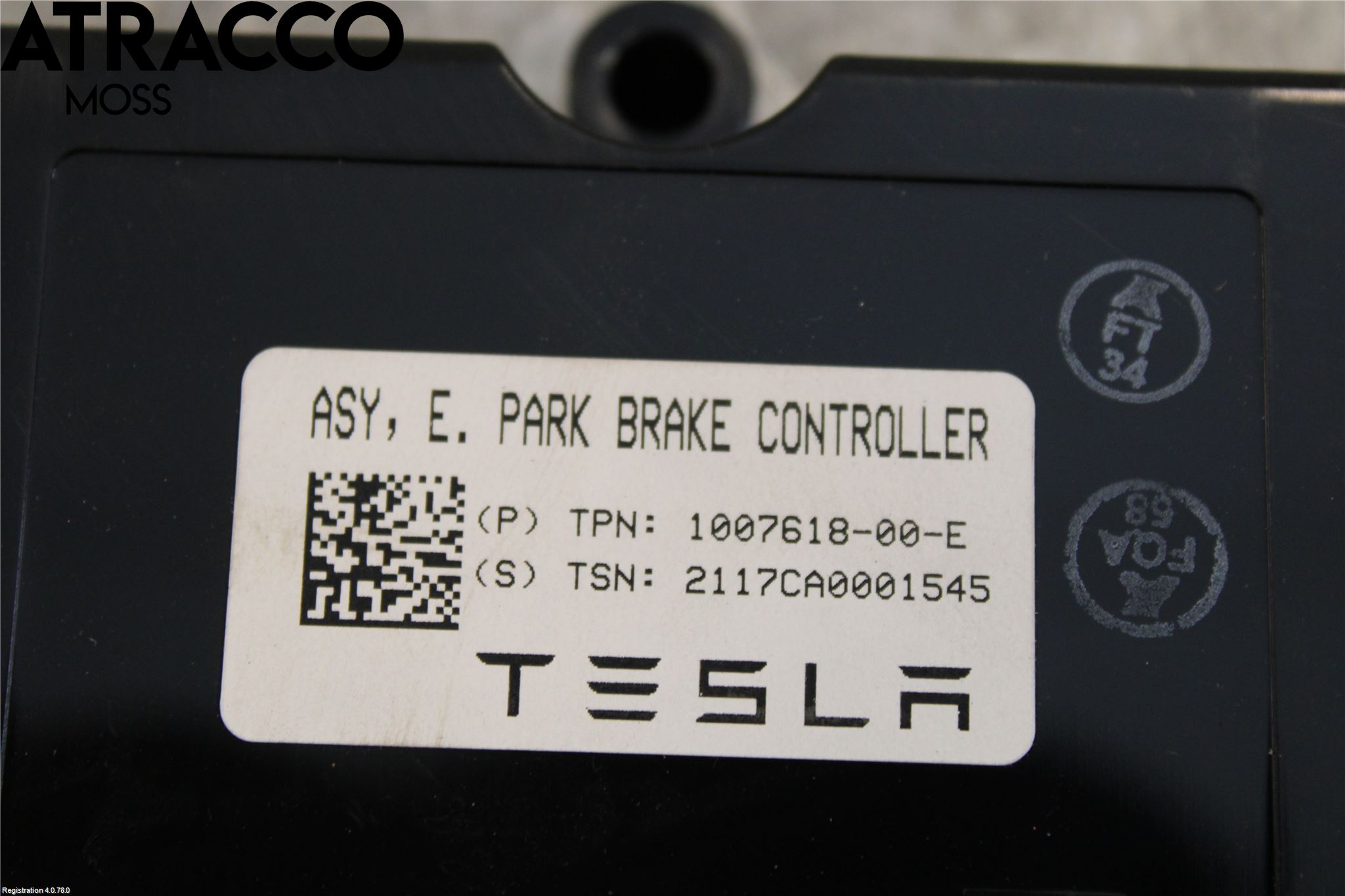 Tesla MODEL X 16- Styreenhet Parkbrems