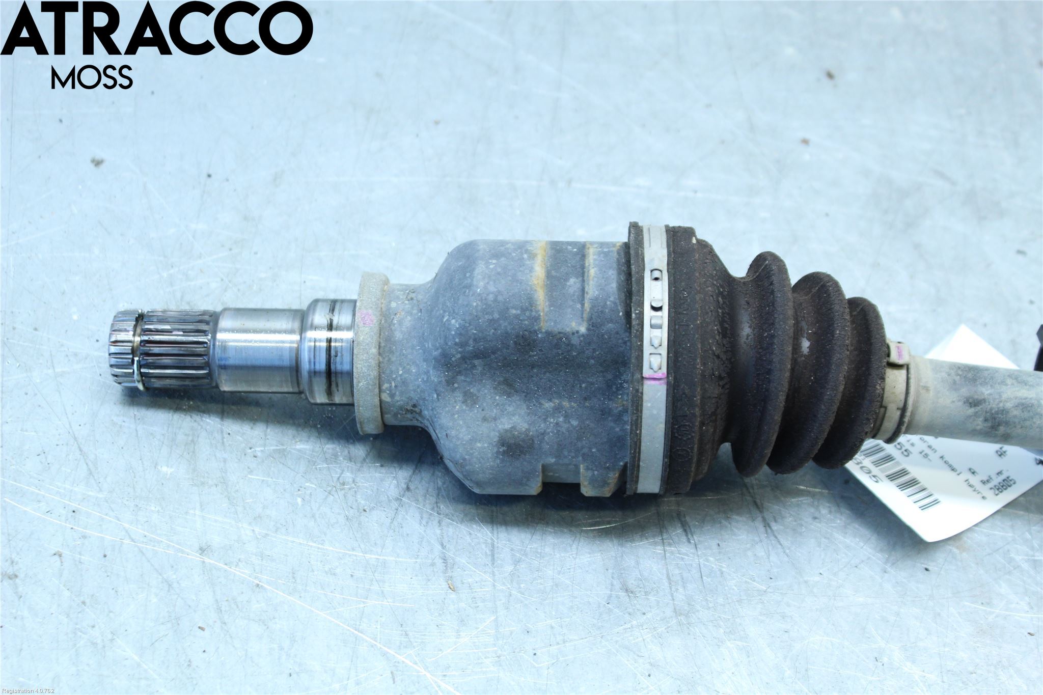 Toyota YARIS XP130 15-20 Drivaksel Foran Kompl Høyre