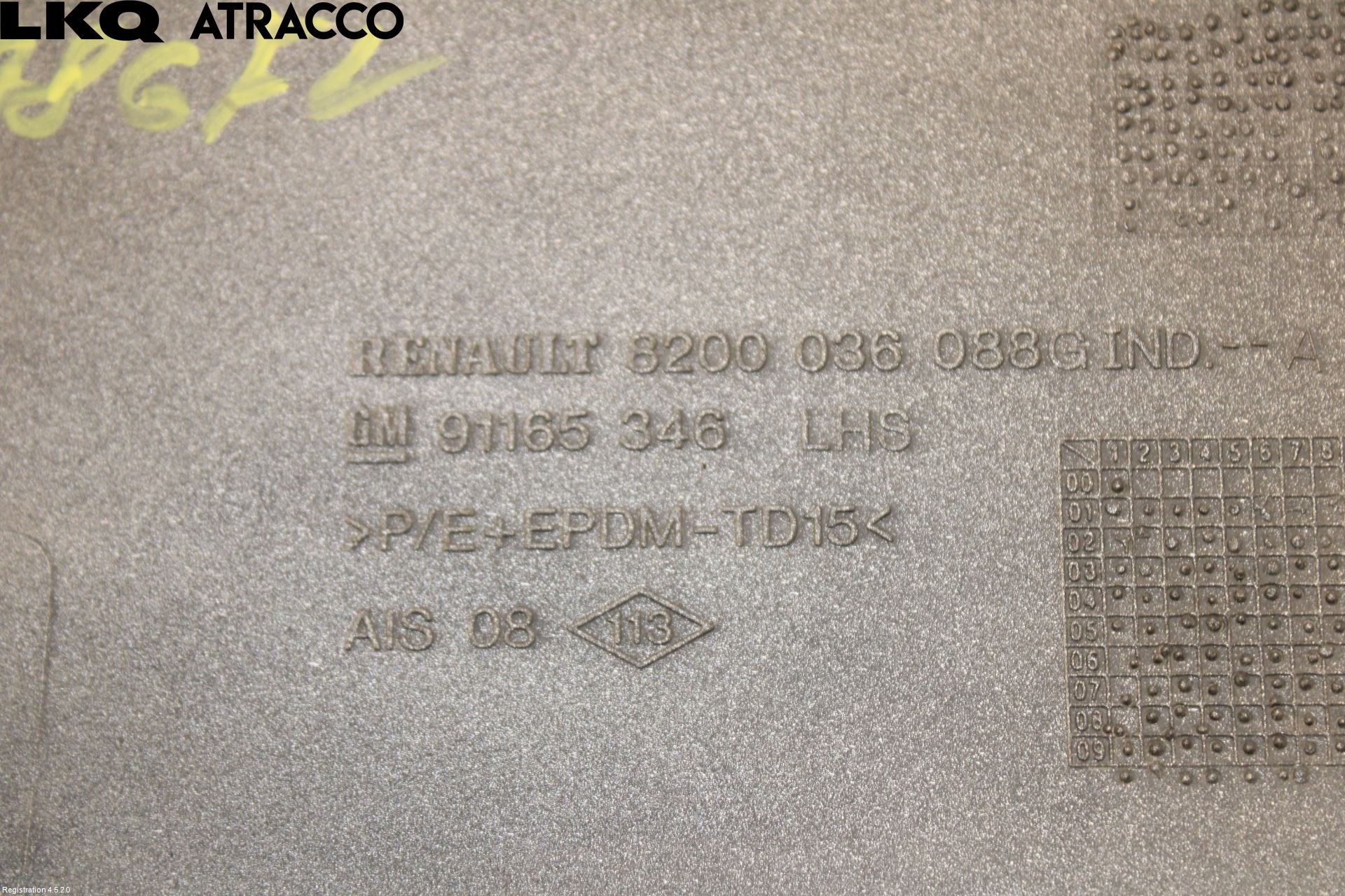 Opel VIVARO 01-14 Dør Dekorlist Vf