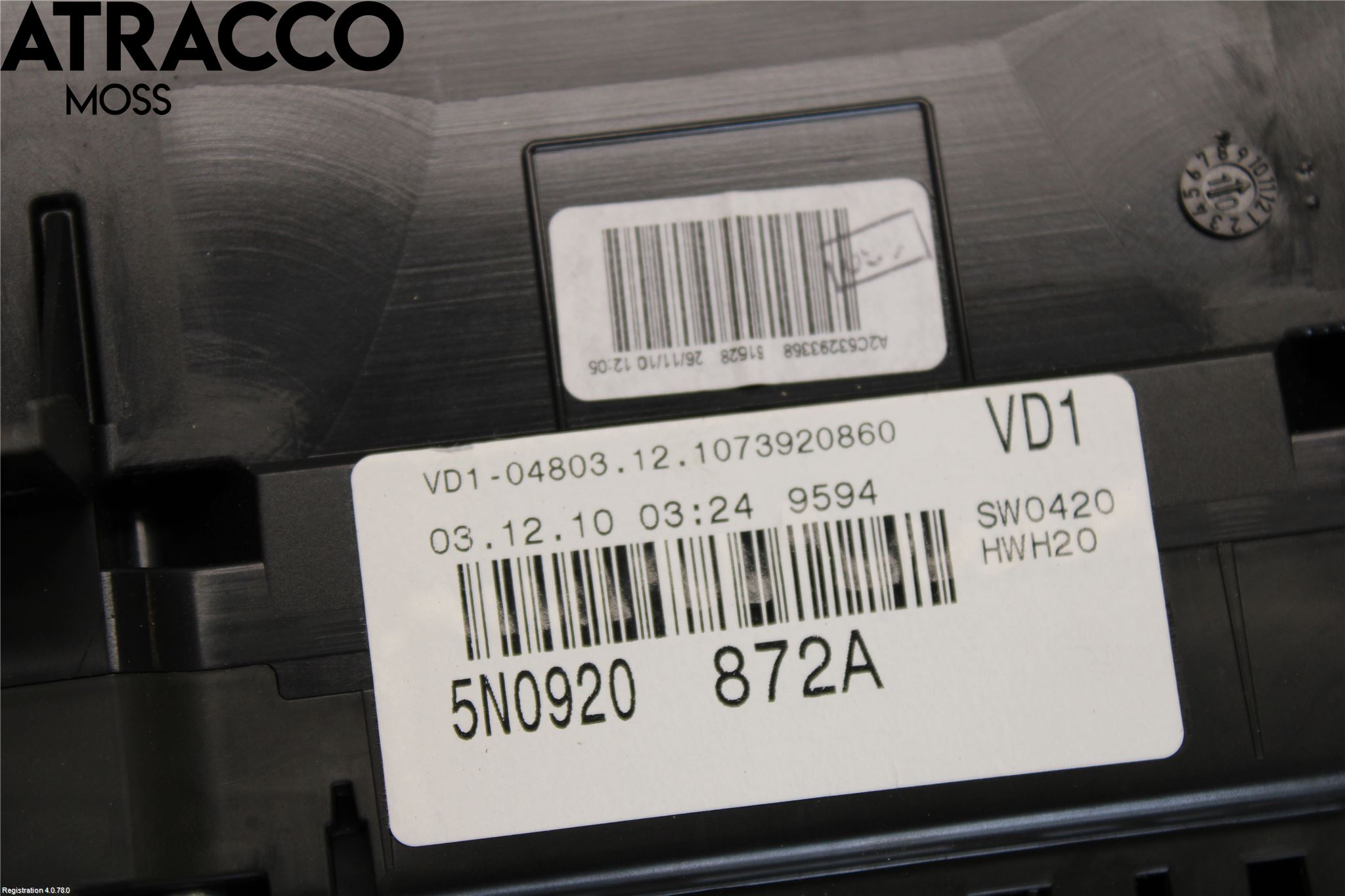 Volkswagen VW TIGUAN 07-16 Instr Kombinert