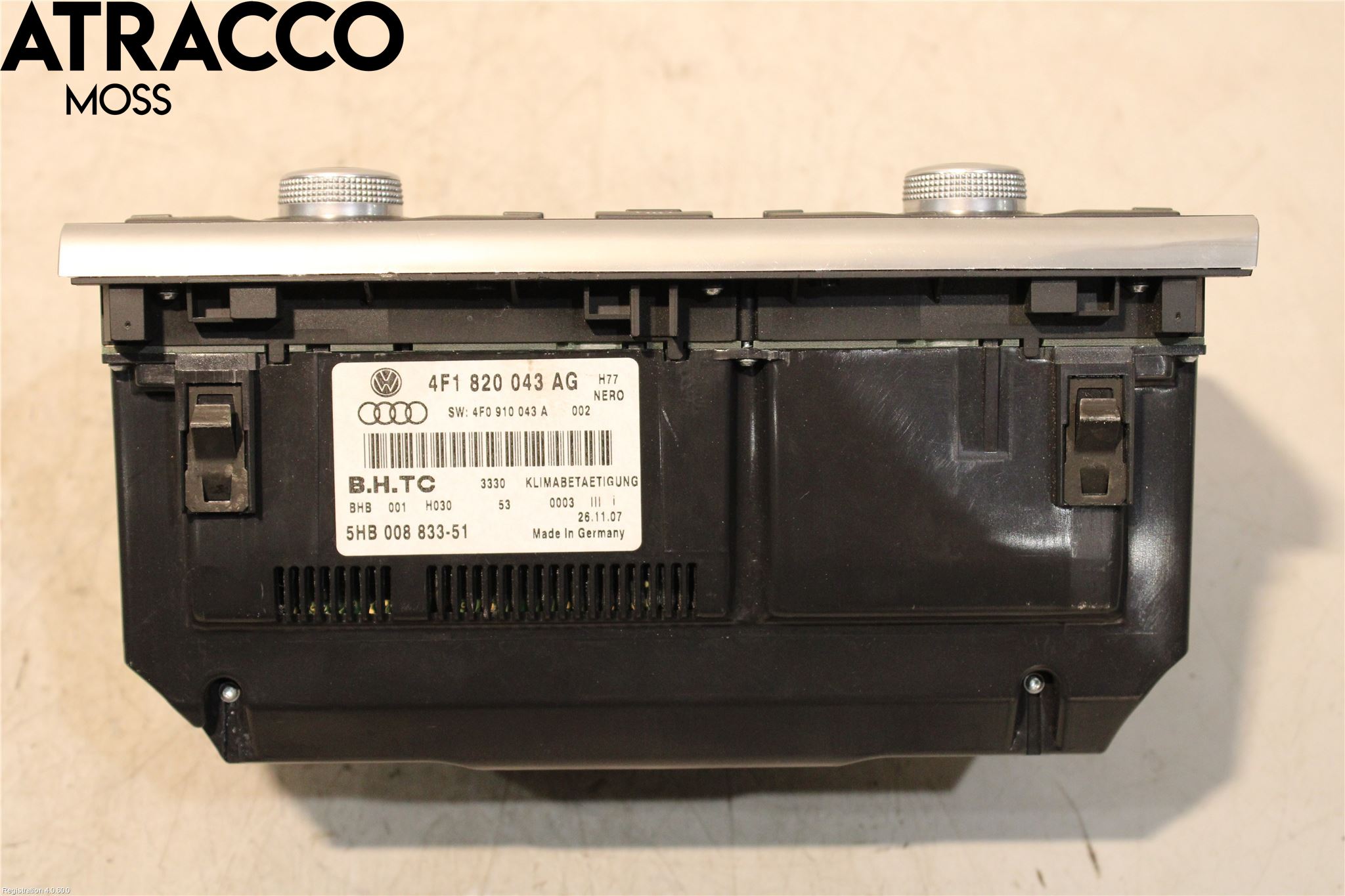 Audi A6/S6     05-11 Varme Ac Betjening-Display