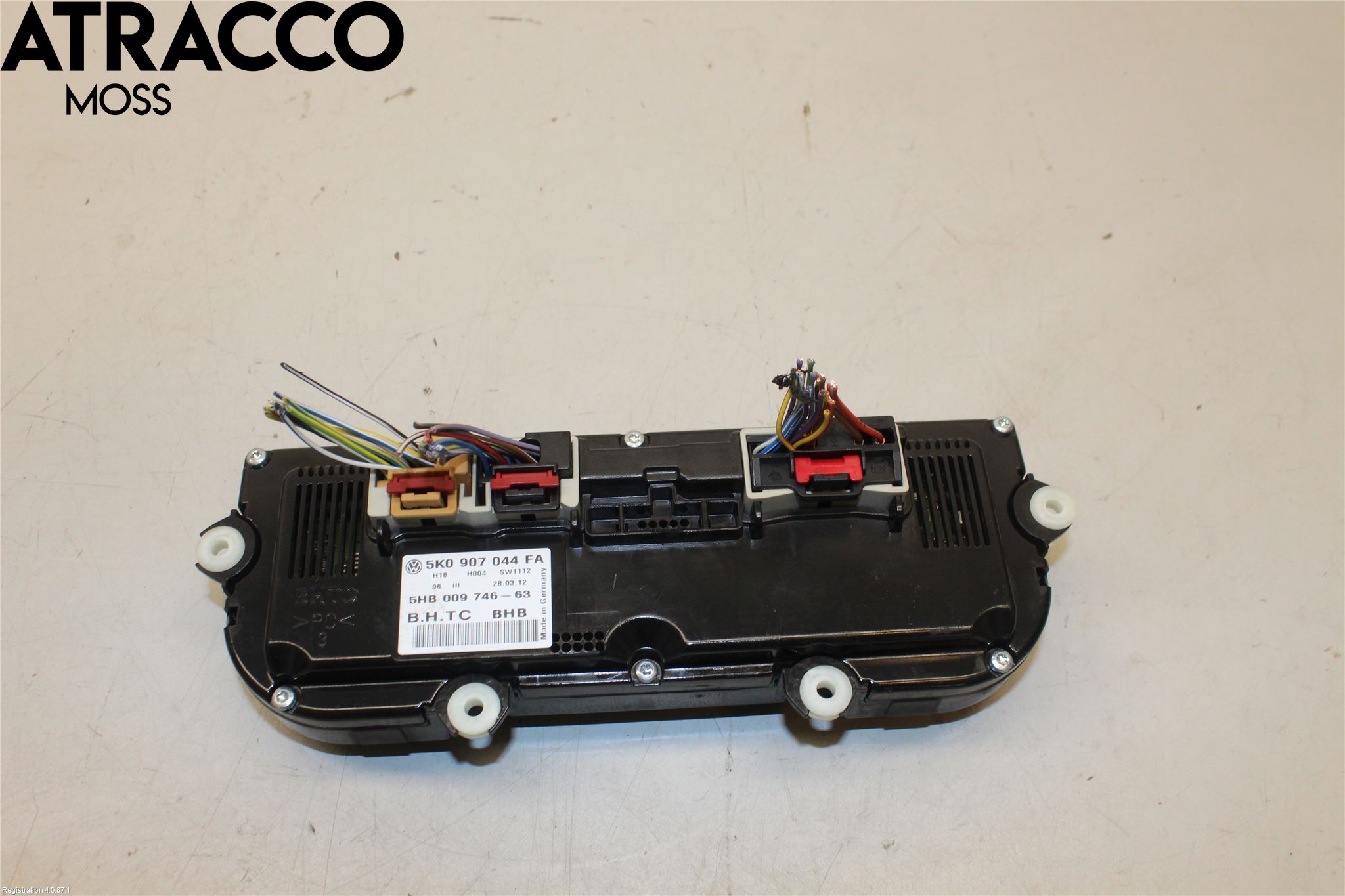 Volkswagen VW TOURAN 10-15 Varme Ac Betjening-Display