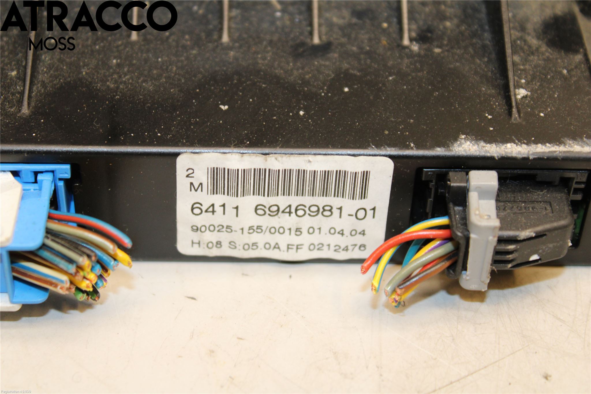 BMW 5 E60/61 Sed/Tou 02-10 Varme Ac Betjening-Display