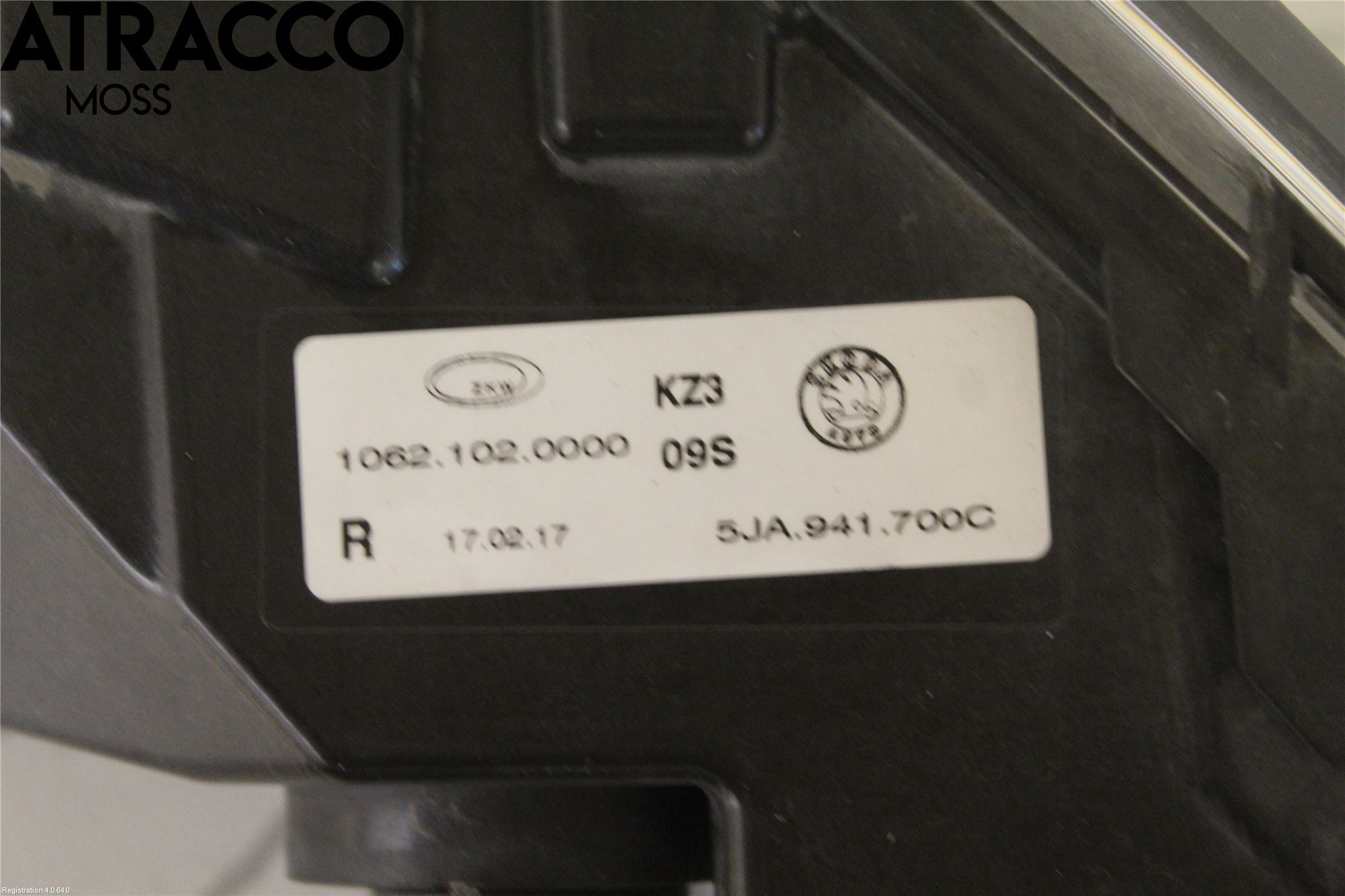 Skoda RAPID Frontlykt-Kurve-Tåkelys