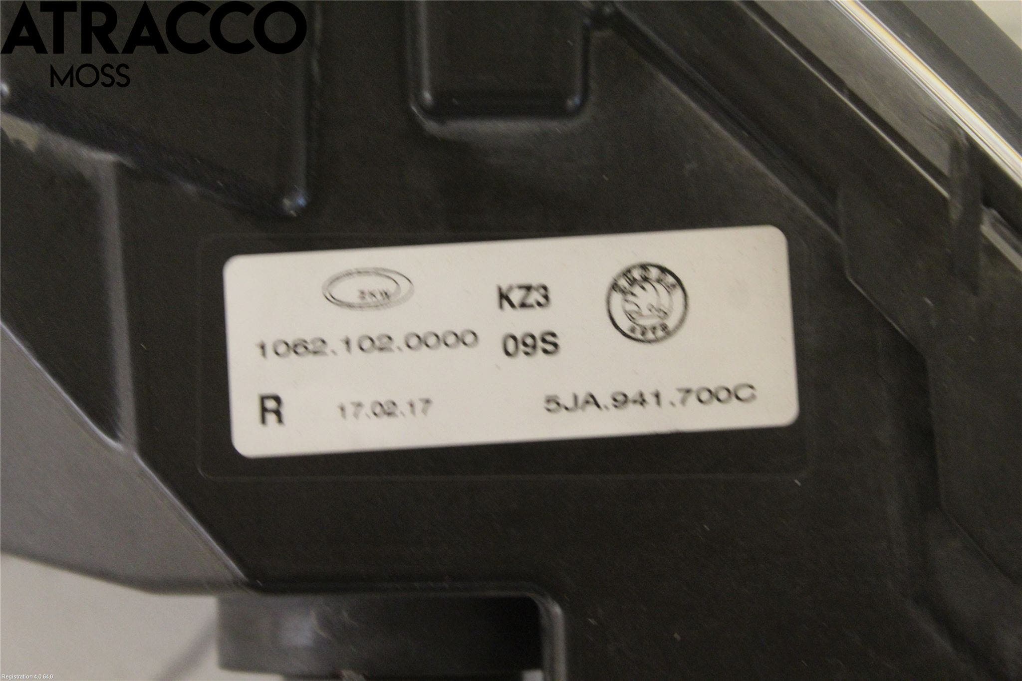 Skoda RAPID Frontlykt-Kurve-Tåkelys