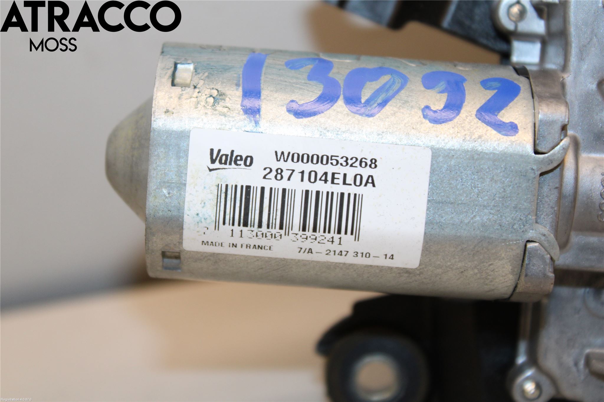 Nissan QASHQAI 14-17 Viskermotor Bakluke