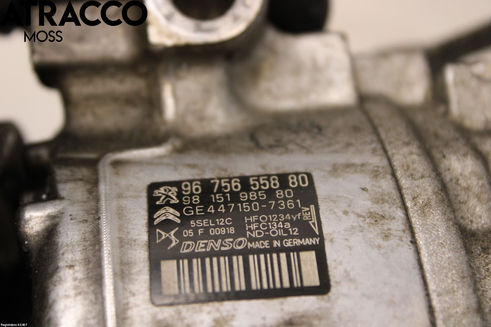 Peugeot PARTNER 16-18 Varme Ac Kompressor