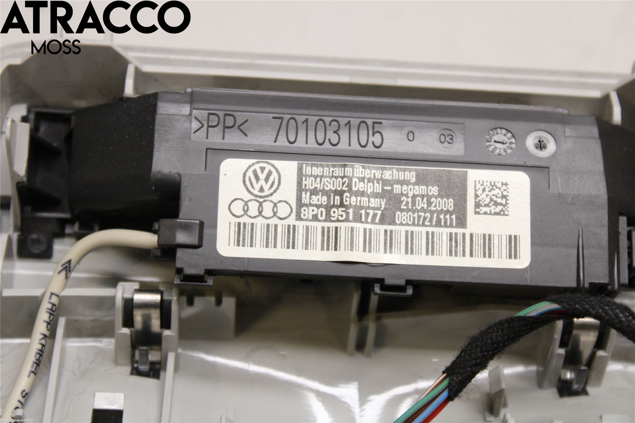 Audi A3/S3 05-13 Innr Taklys