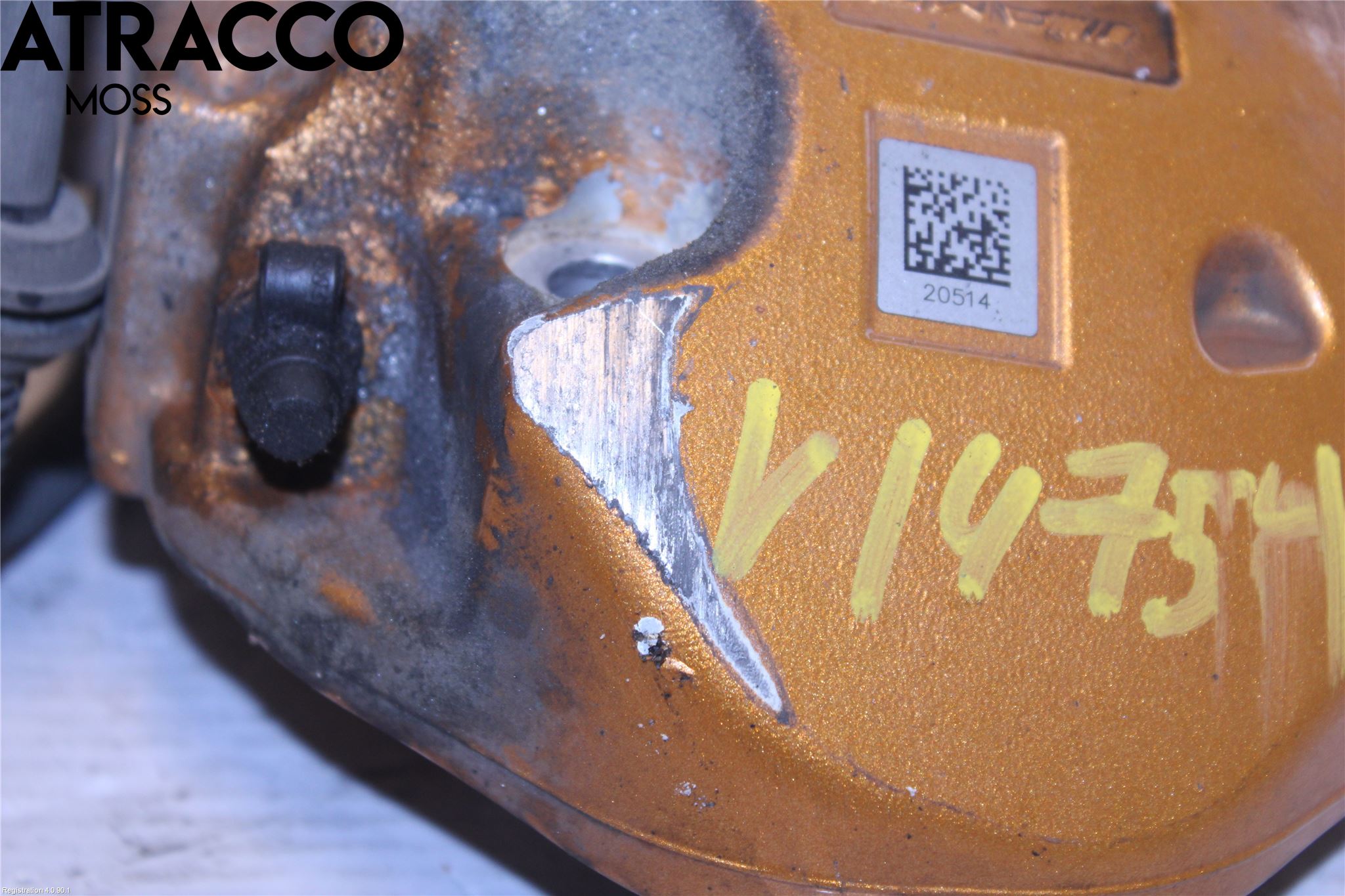 Mercedes-Benz MB C-KLASS (W205) 14-21 Bremsecaliper Foran Venstre