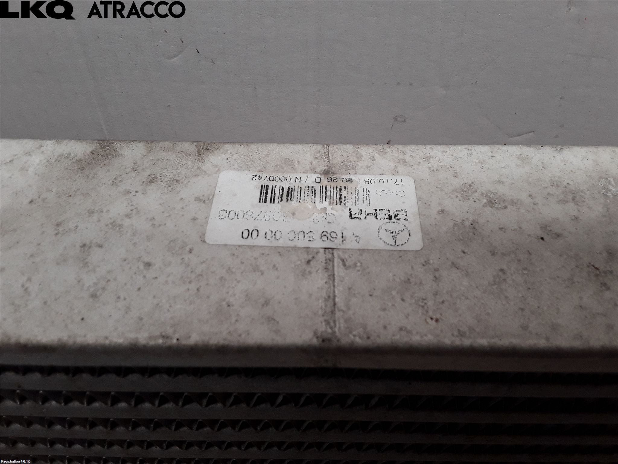 Mercedes-Benz MB B-KLASS (W245) 05-12 Intercooler Radiator