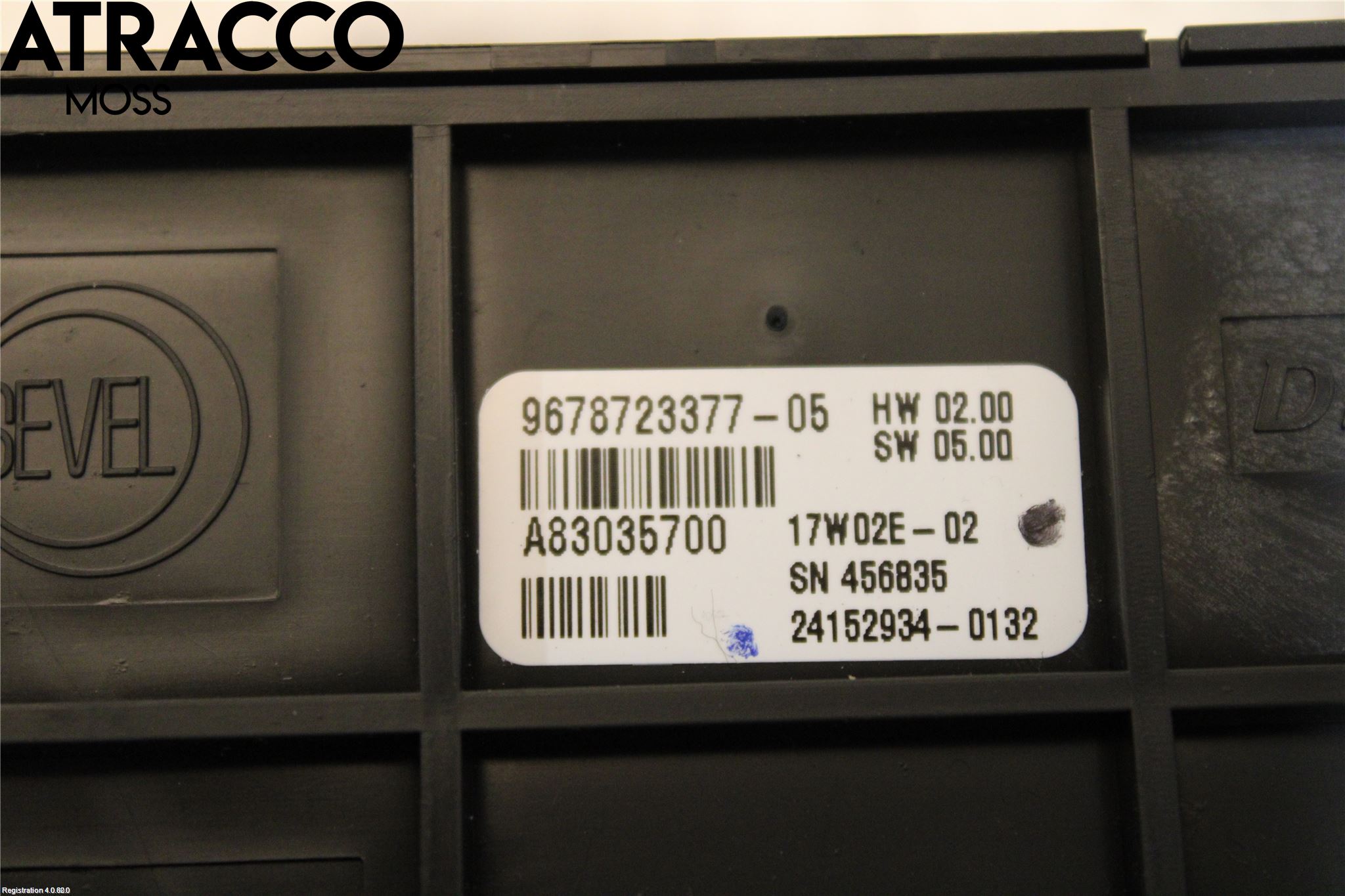 Peugeot PARTNER 16-18 Varme Ac Betjening-Display