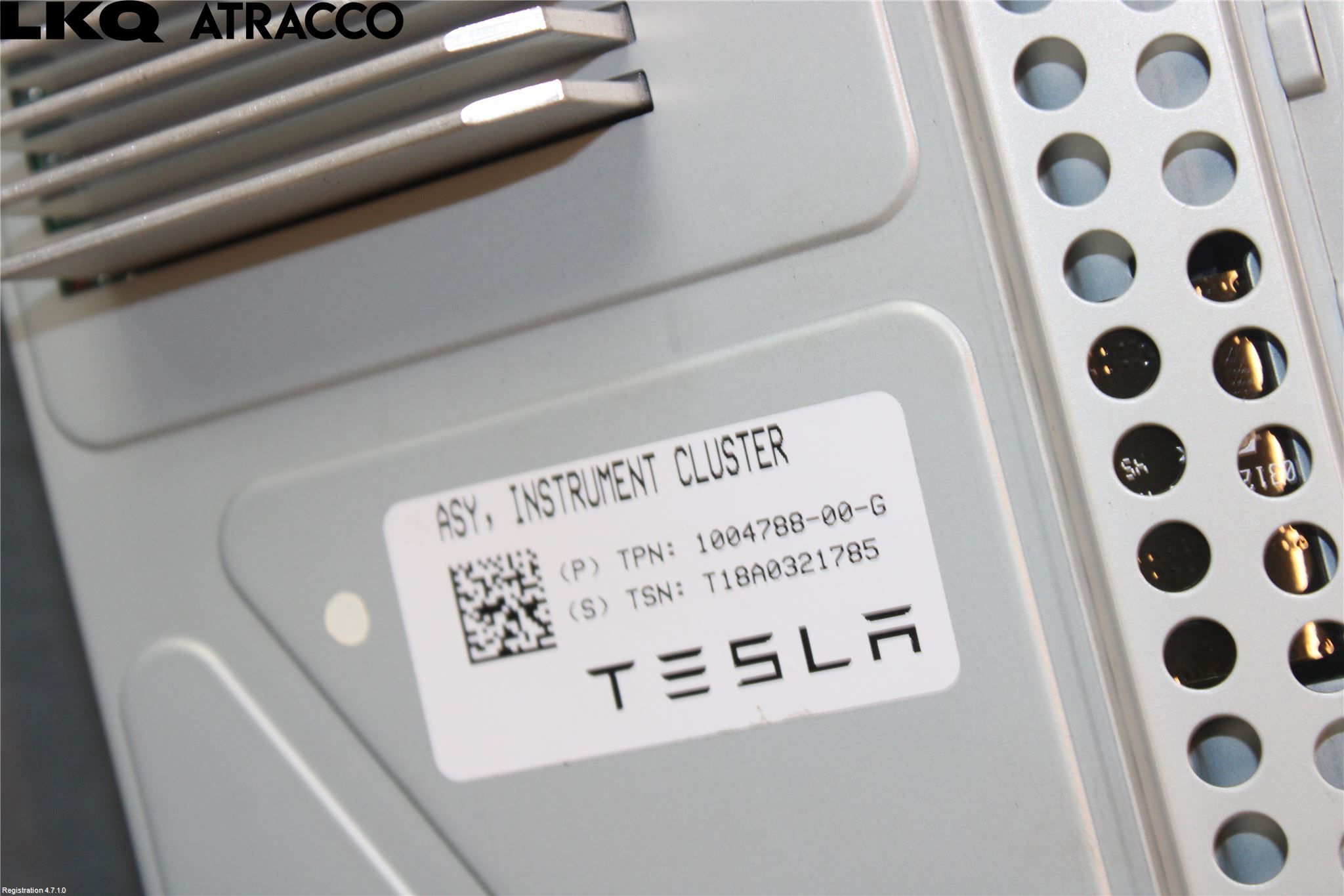 Tesla MODEL X 16- Instr Kombinert