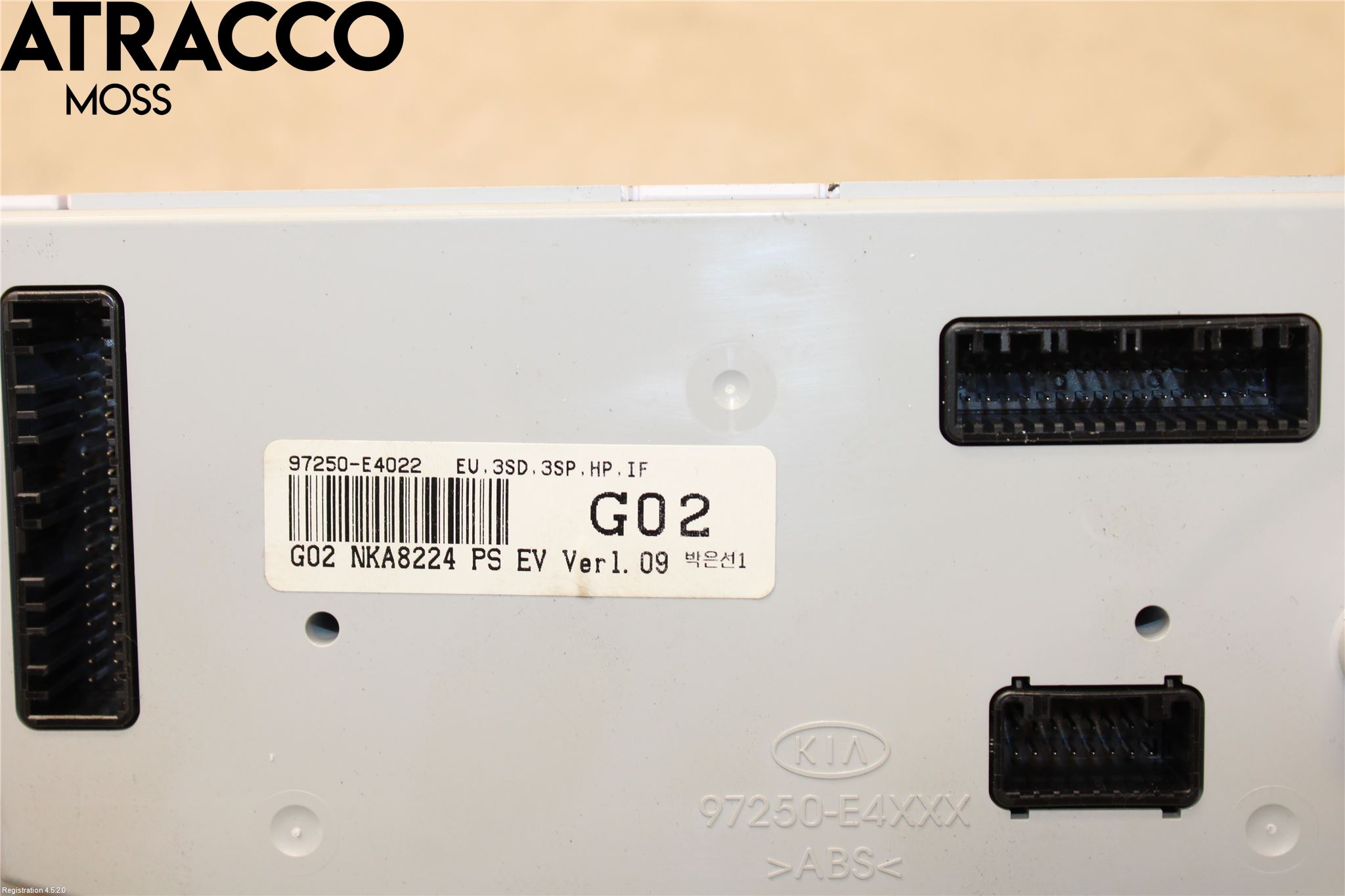 Kia SOUL 09- Varme Ac Betjening-Display