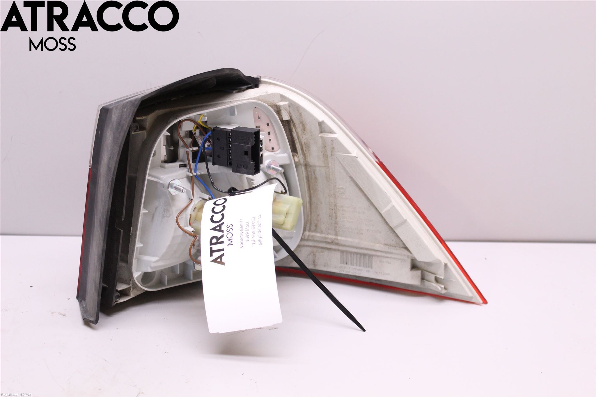 BMW 5 E60/61 Sed/Tou 02-10 Baklykt Venstre