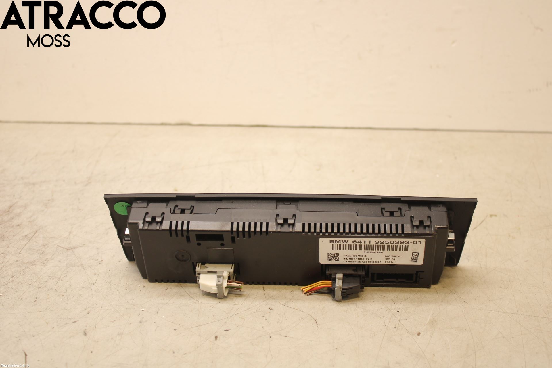 BMW X1 E84 10-15 Varme Ac Betjening-Display