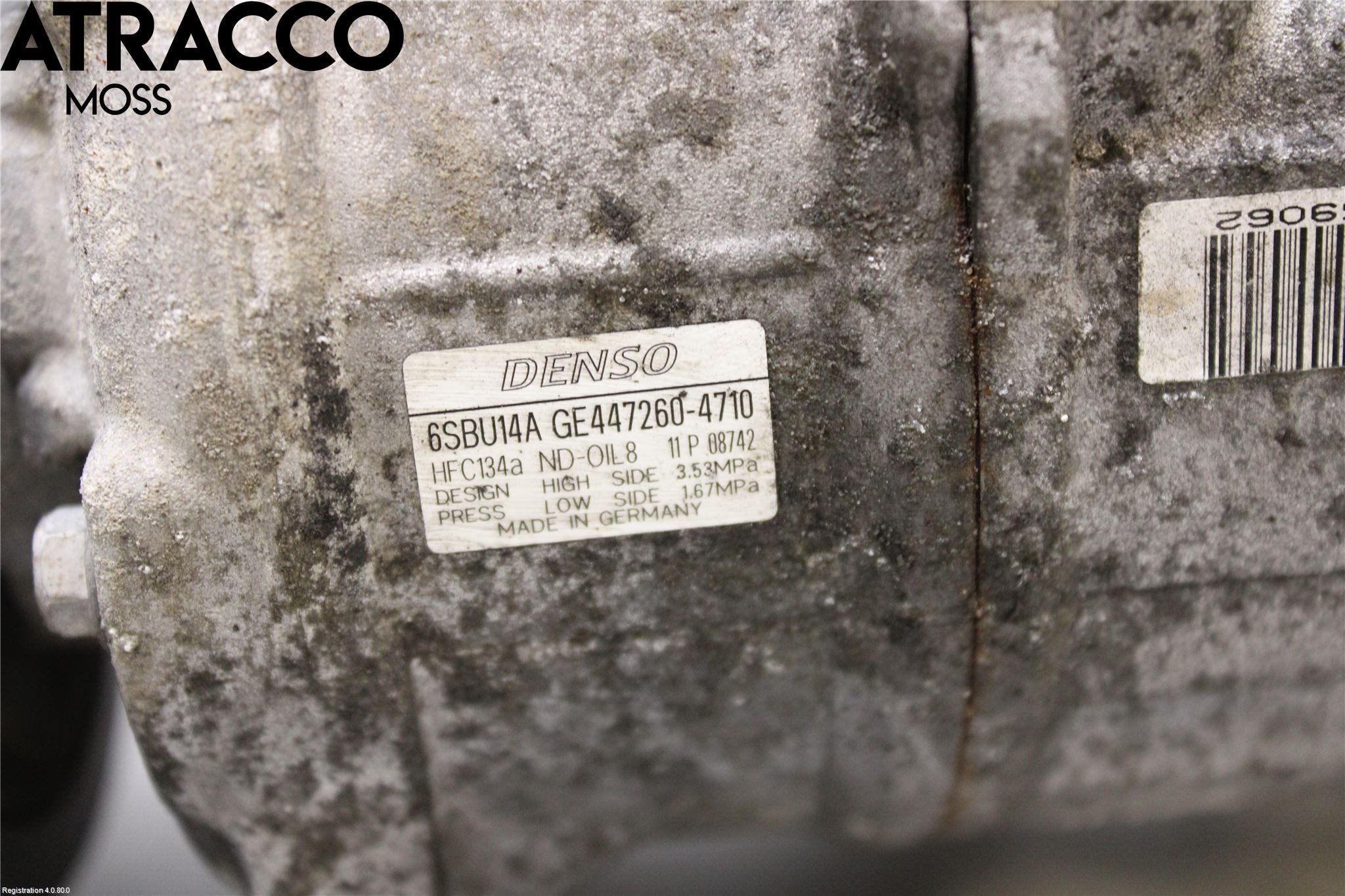 BMW 5 F10/F11/F18 09-17 Varme Ac Kompressor