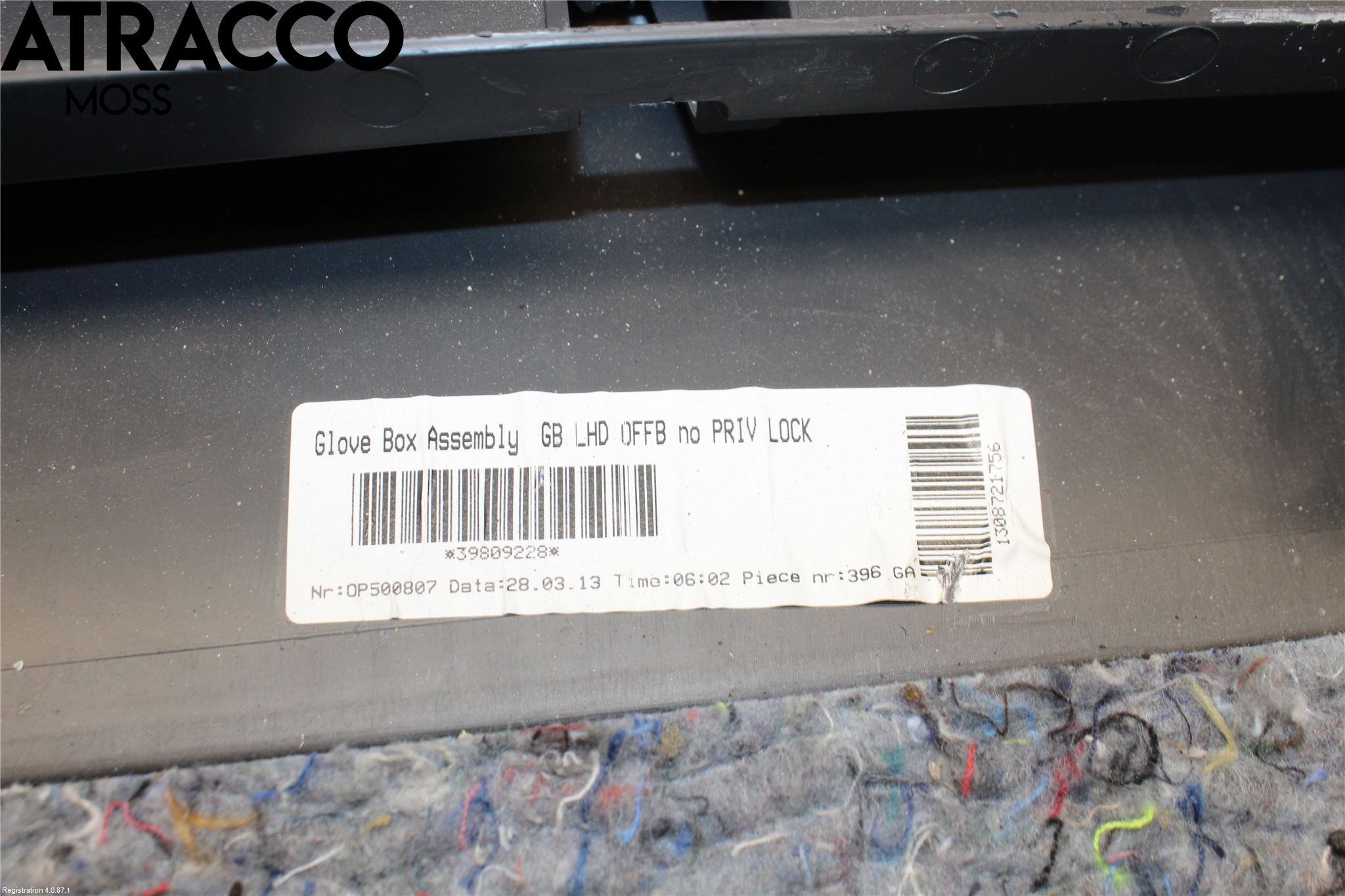 Volvo V60 11-13 Innr Hanskerom