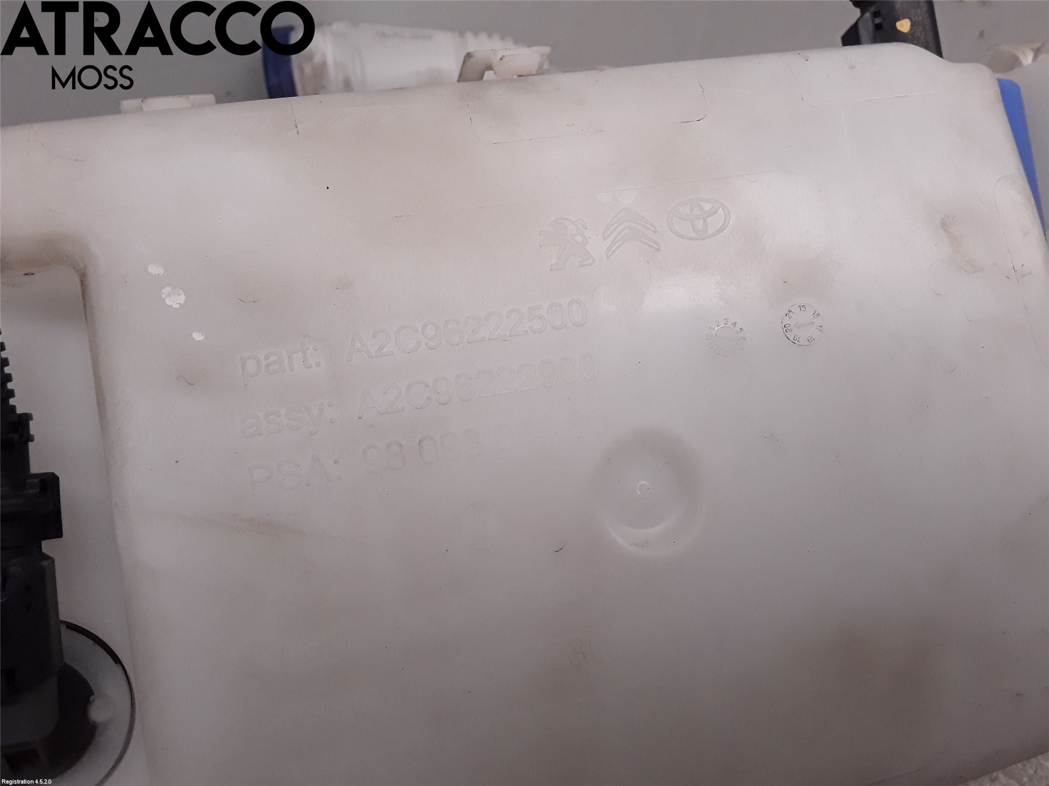 Toyota PROACE II 16- Spylerbeholder Frontrute