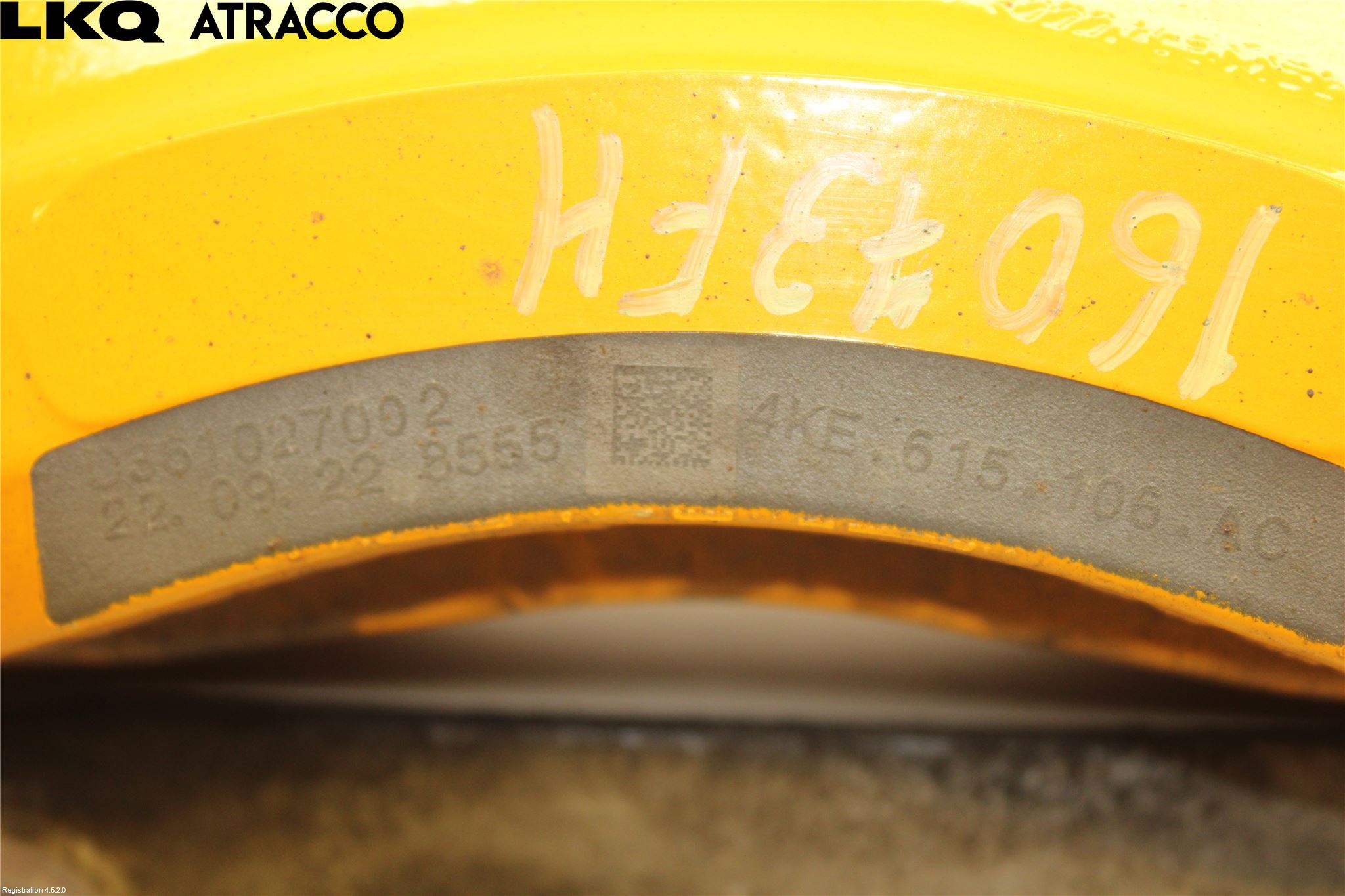 Audi E-TRON, S GE 19- Bremsecaliper Foran Høyre