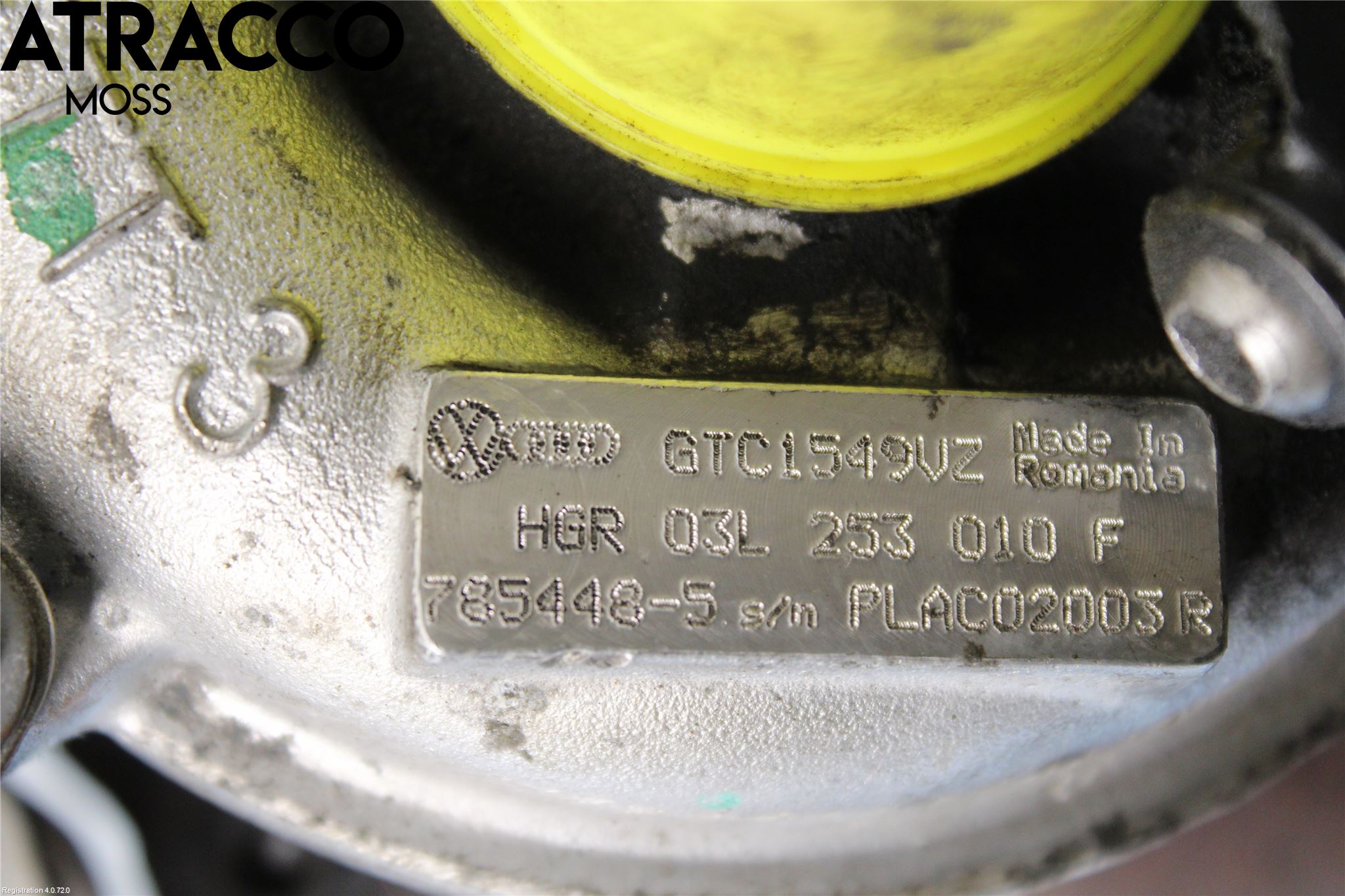 Volkswagen VW TOURAN 10-15 Turboaggregat