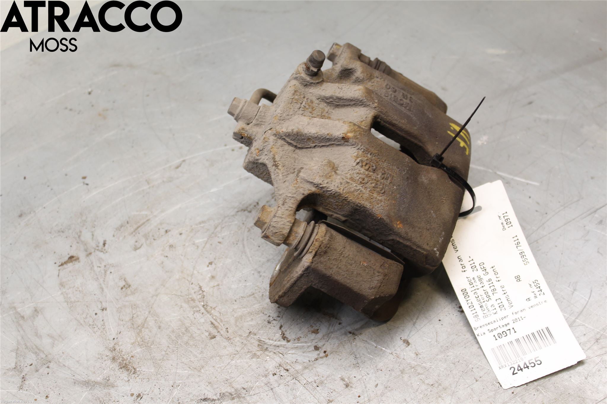 Kia SPORTAGE (SL) 11-15 Bremsecaliper Foran Venstre