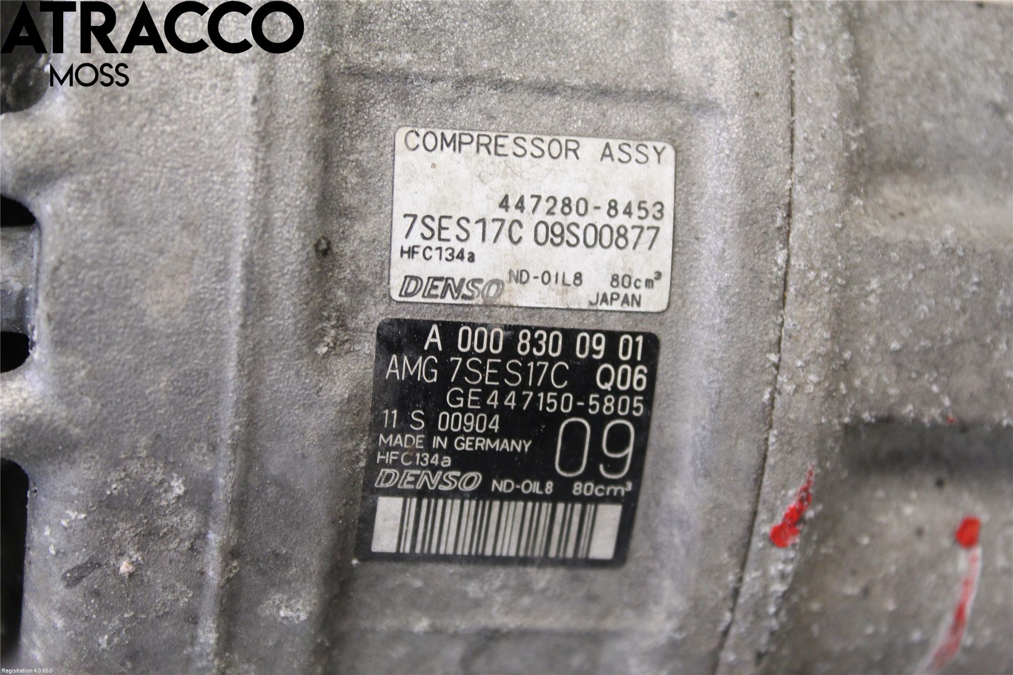 Mercedes-Benz MB C-KLASS (W205) 14-21 Varme Ac Kompressor