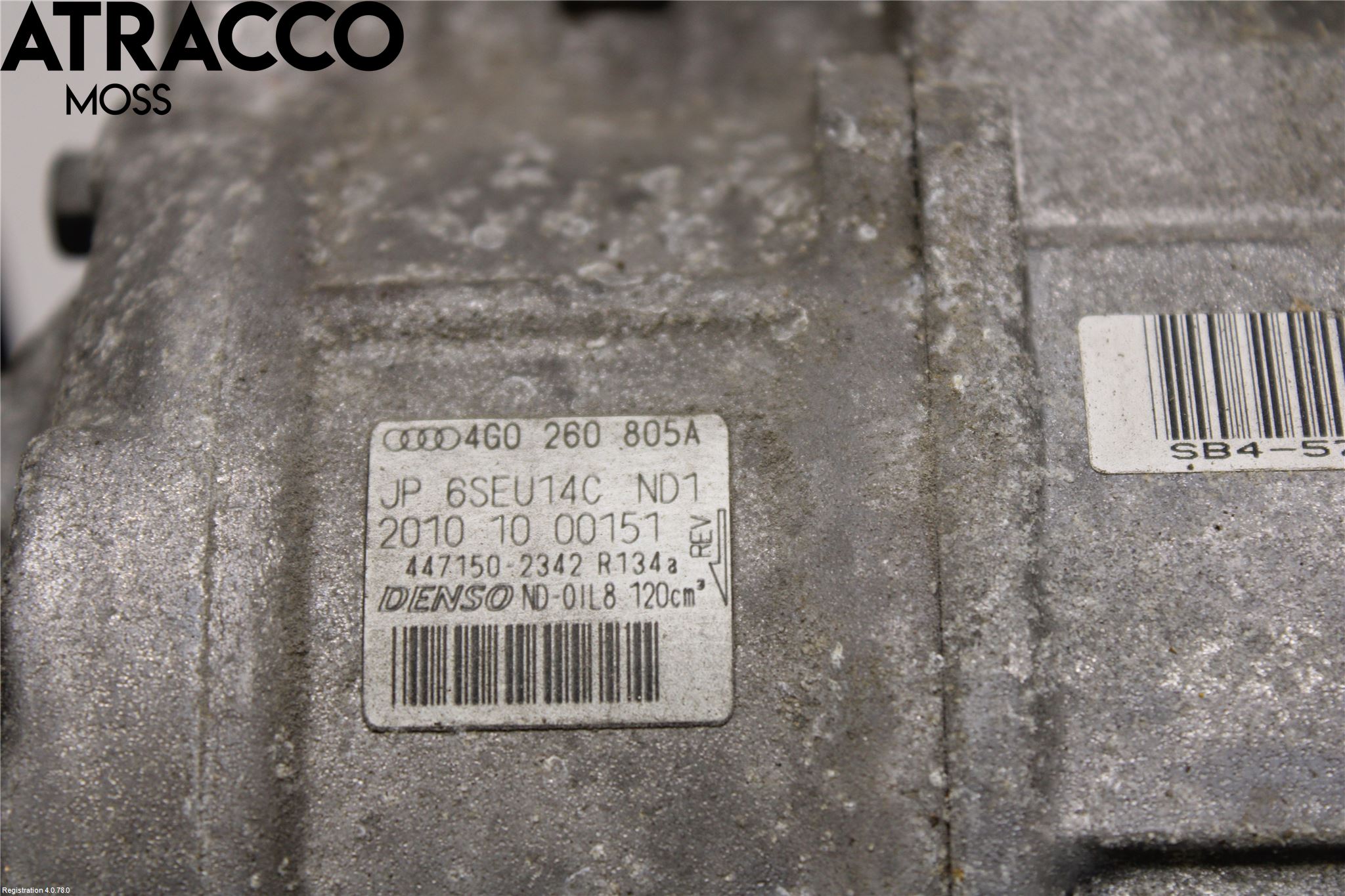 Audi A7/S7 4G 11-17 Varme Ac Kompressor