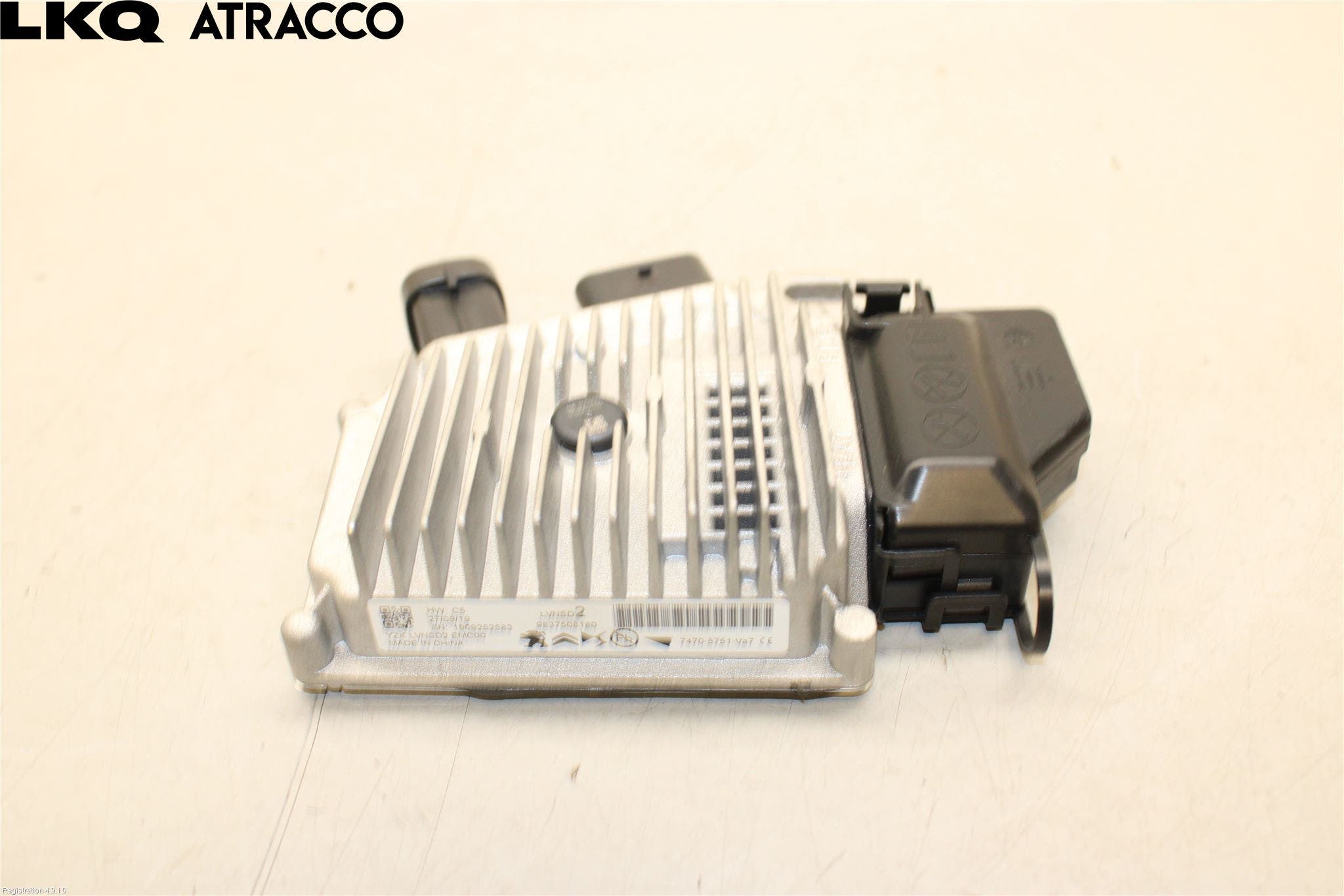 Peugeot 3008 17-24 Styrenhet Batteri