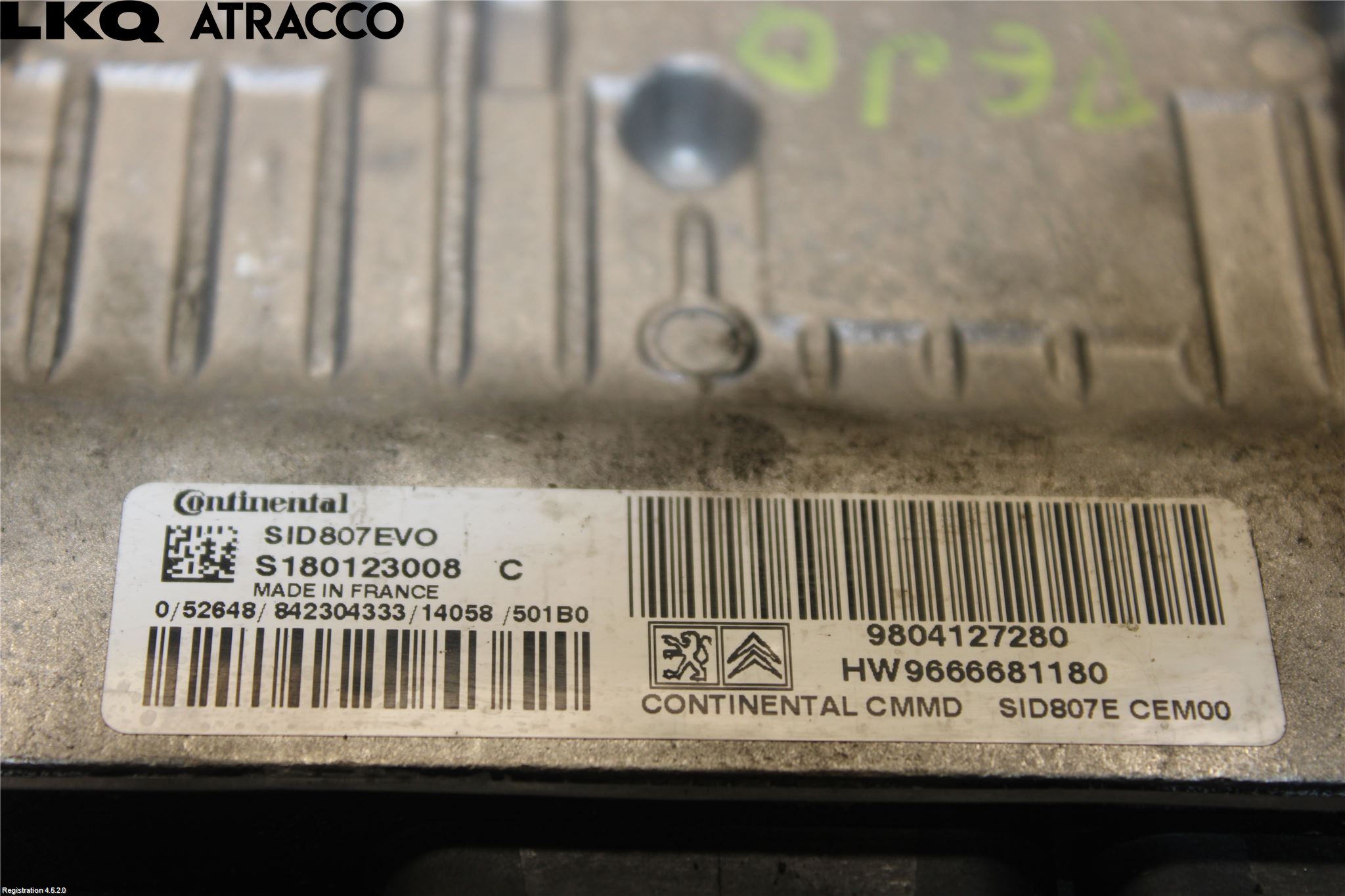 Peugeot 508 11-18 Styreenhet Innsprøytning