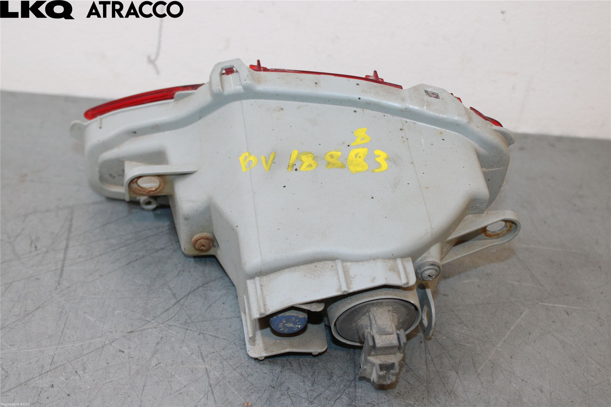 Toyota YARIS XP130 12-14 Baklykt Ryggelys-Tåkelys