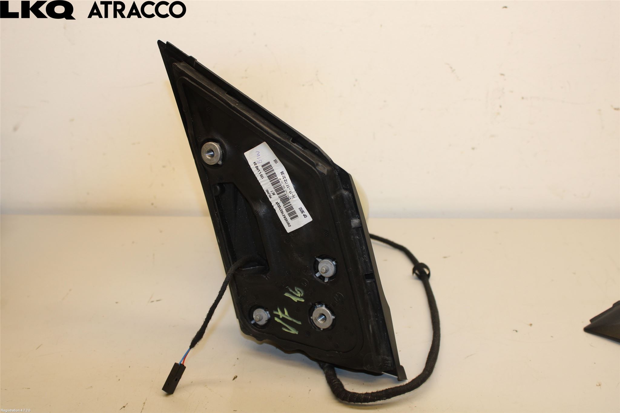 Volkswagen VW UP! / E-UP! Speil V M-El Justering