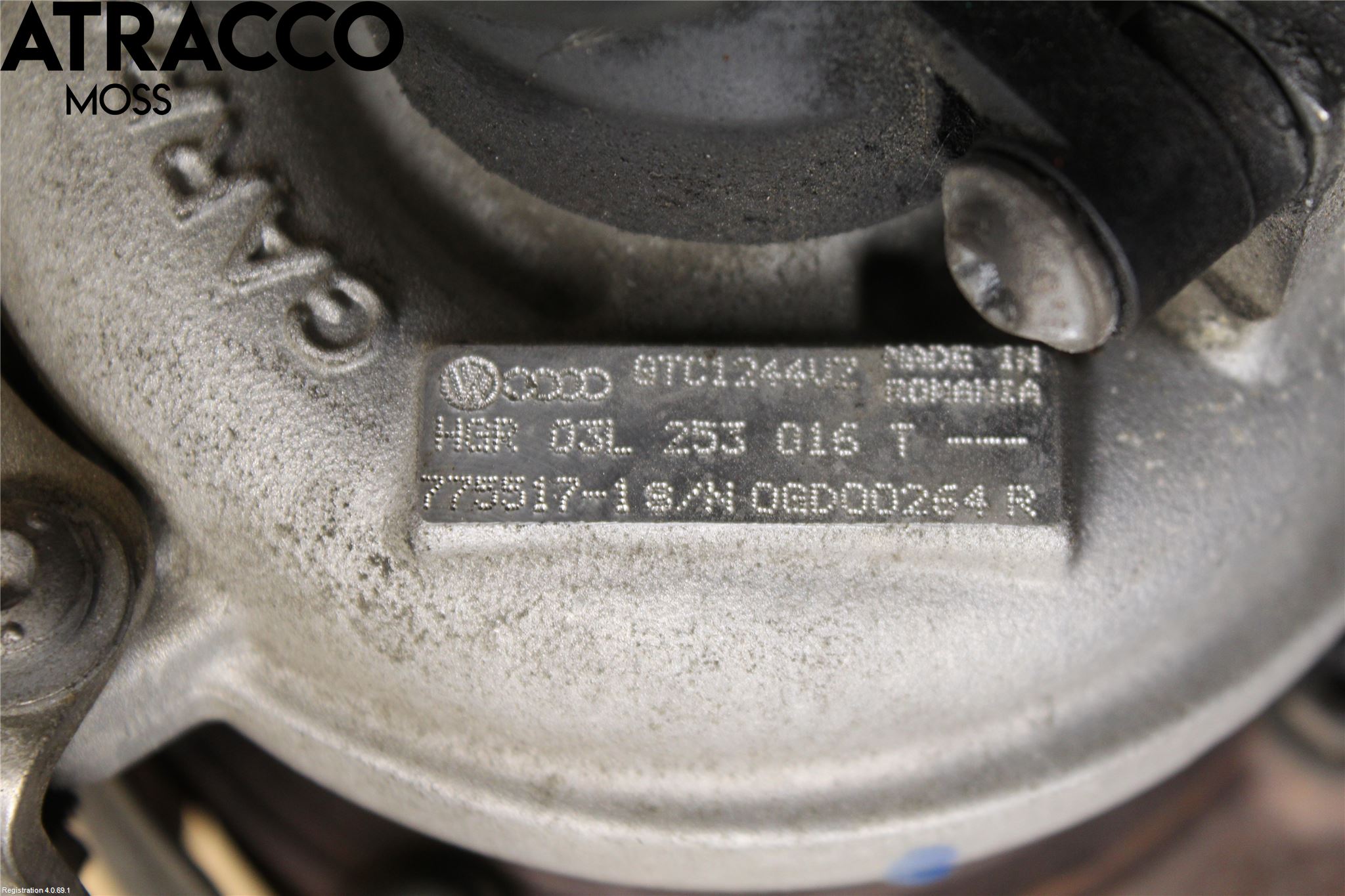 Volkswagen VW GOLF VI 09-13 Turboaggregat