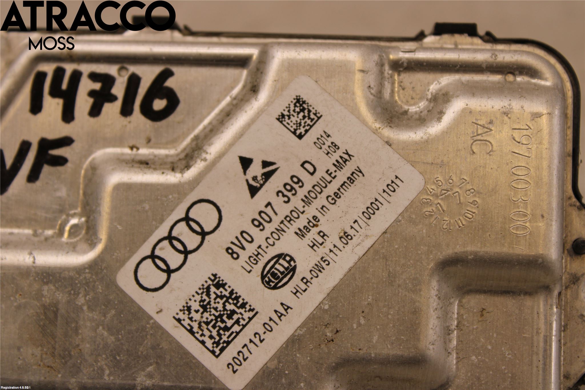 Volkswagen VW GOLF / E-GOLF VII 13-20 Styreenhet Xenon