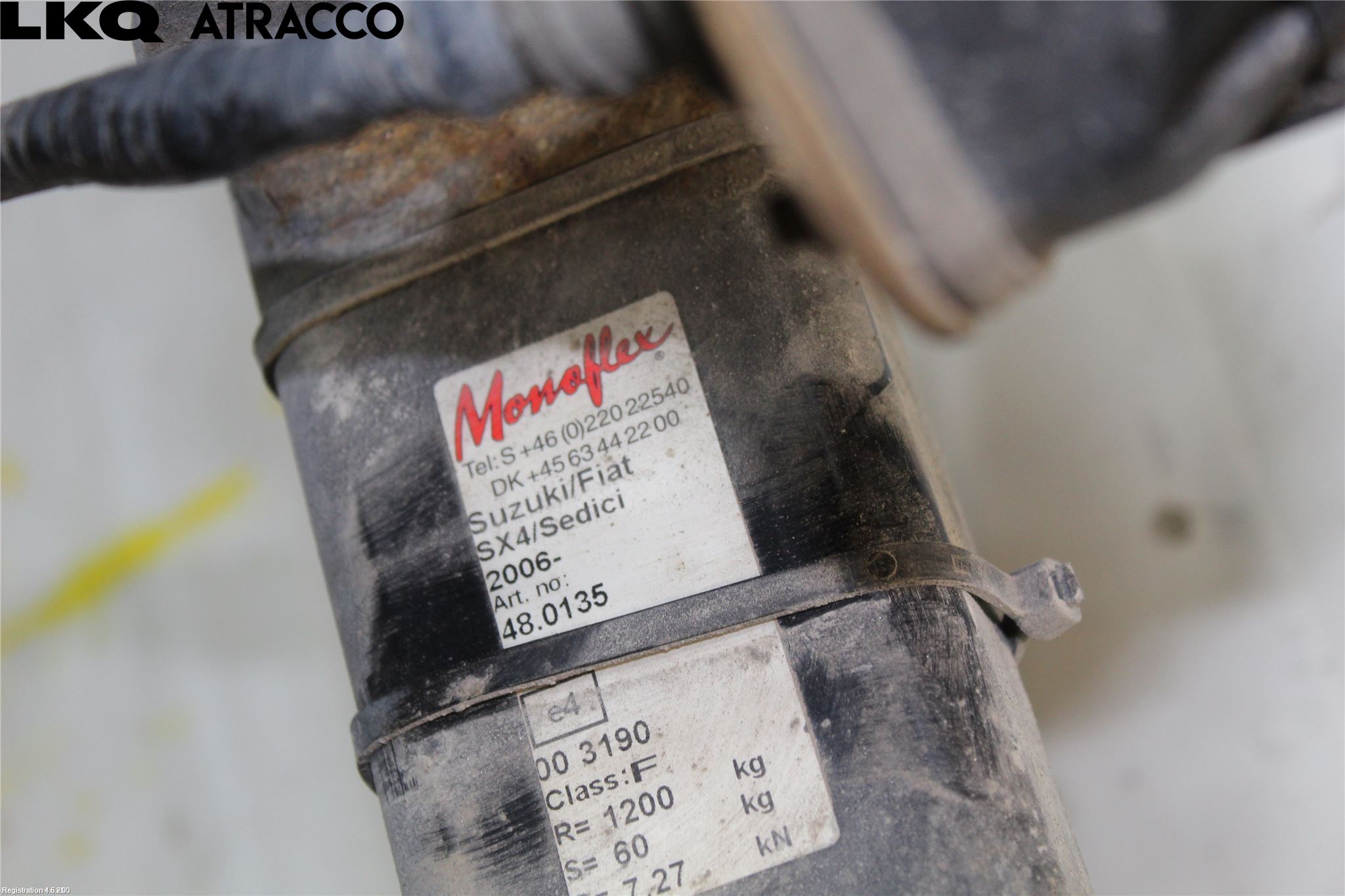 Suzuki SX4 10-13 Tilhengerfeste