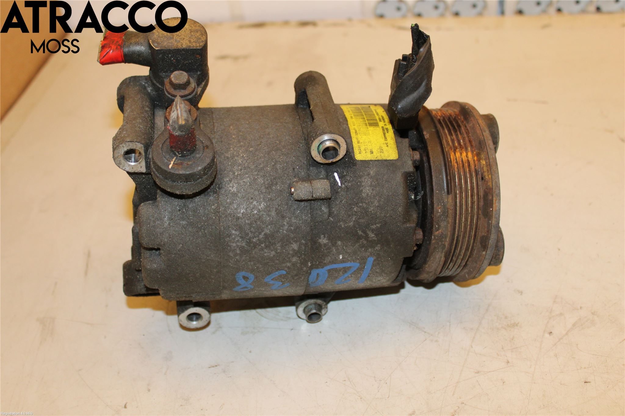 Volvo C30 07-10 Varme Ac Kompressor