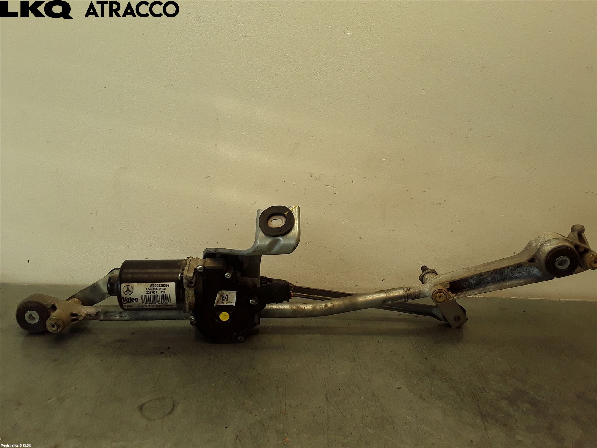 Mercedes-Benz MB B-KLASS (W246/W242) 12-19 Viskermotor Frontrute