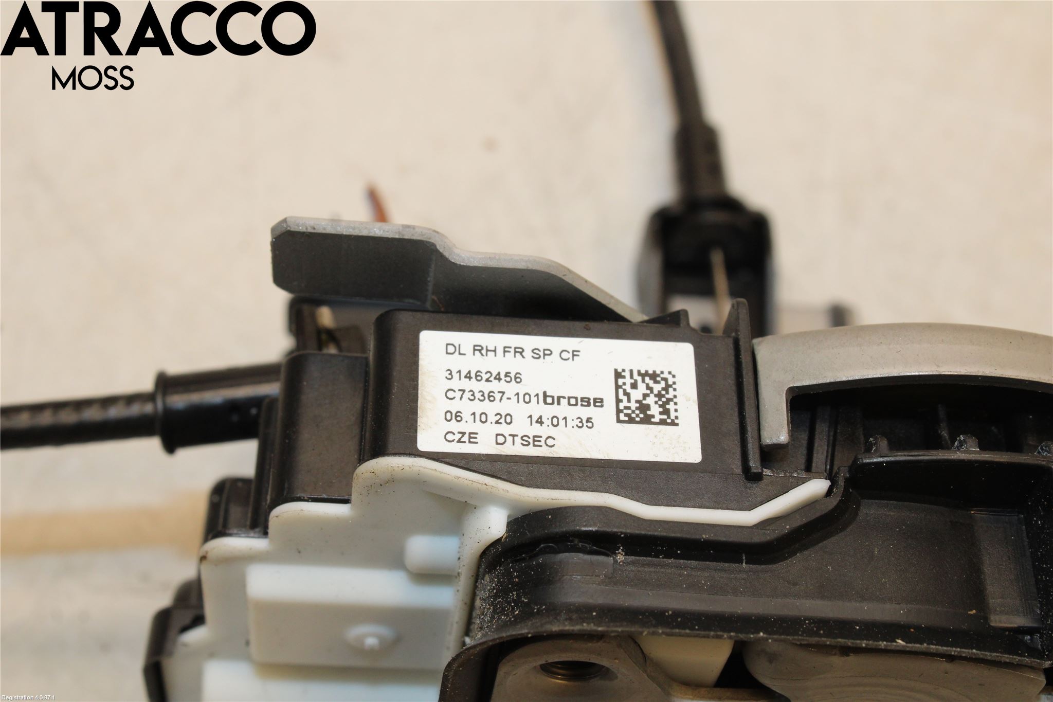 Volvo XC40/RECHARGE 18- Dørlås - Låsekasse