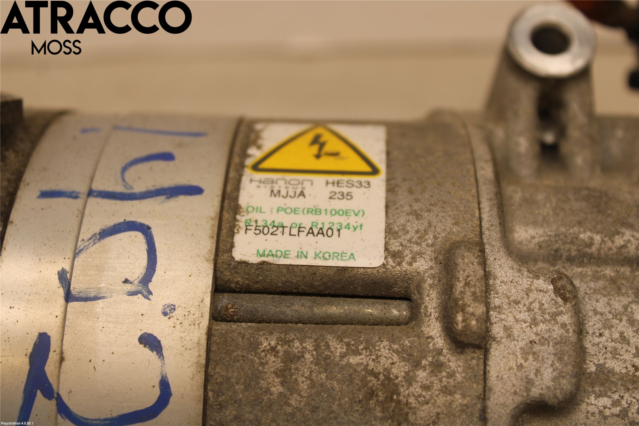 Kia OPTIMA 16-20 Varme Ac Kompressor