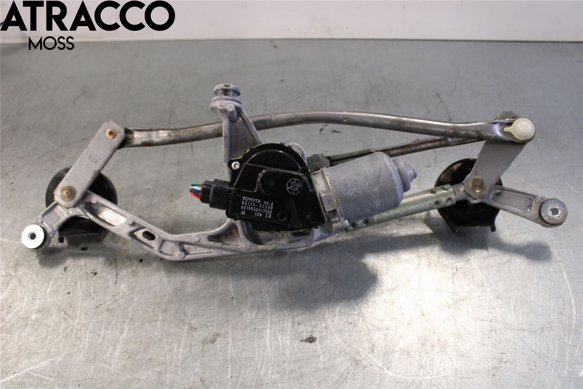 Toyota AURIS 13-19 Viskermotor Frontrute