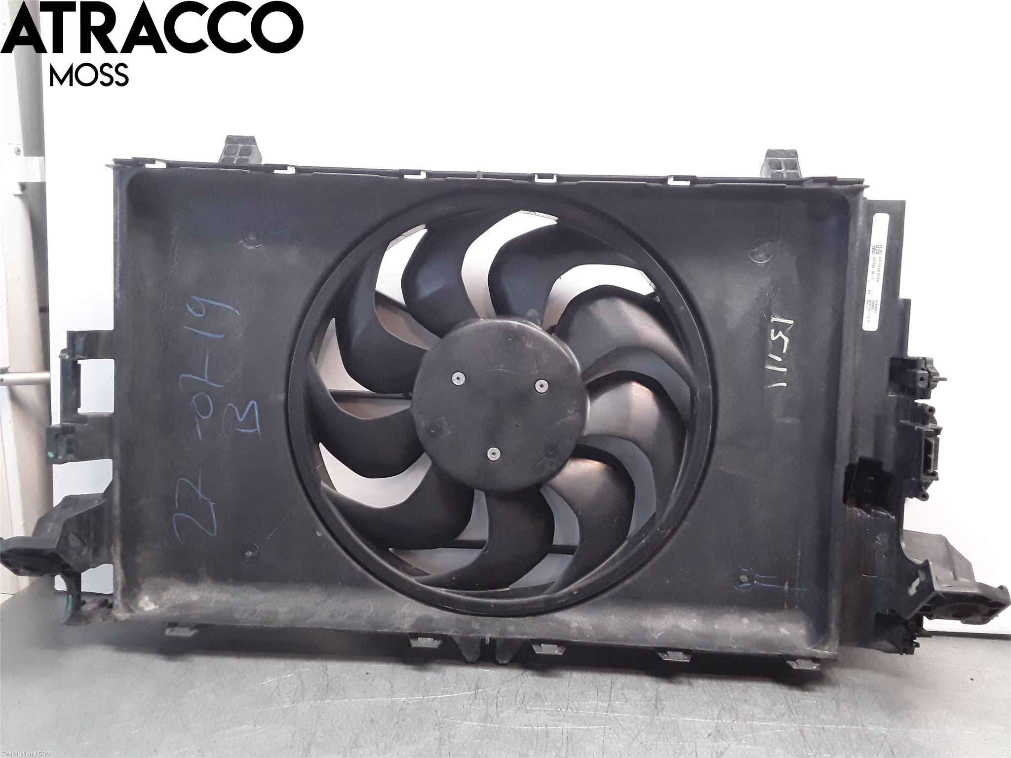 Tesla MODEL 3 17- Kjølevifte Elektrisk