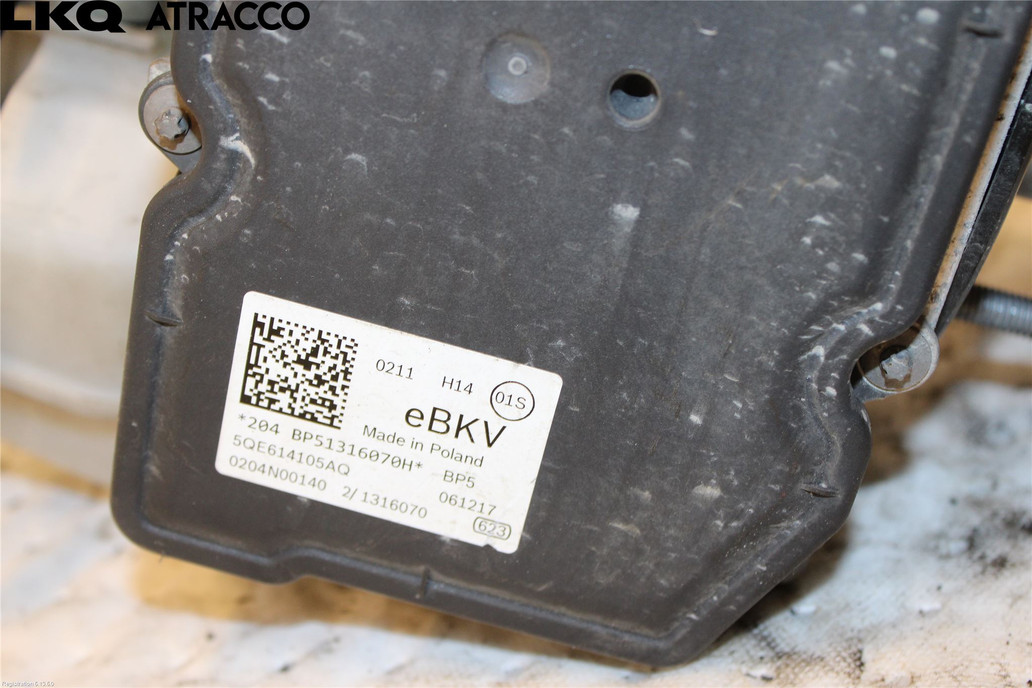Volkswagen VW GOLF / E-GOLF VII 13-20 Abs Hydraulikkaggregat