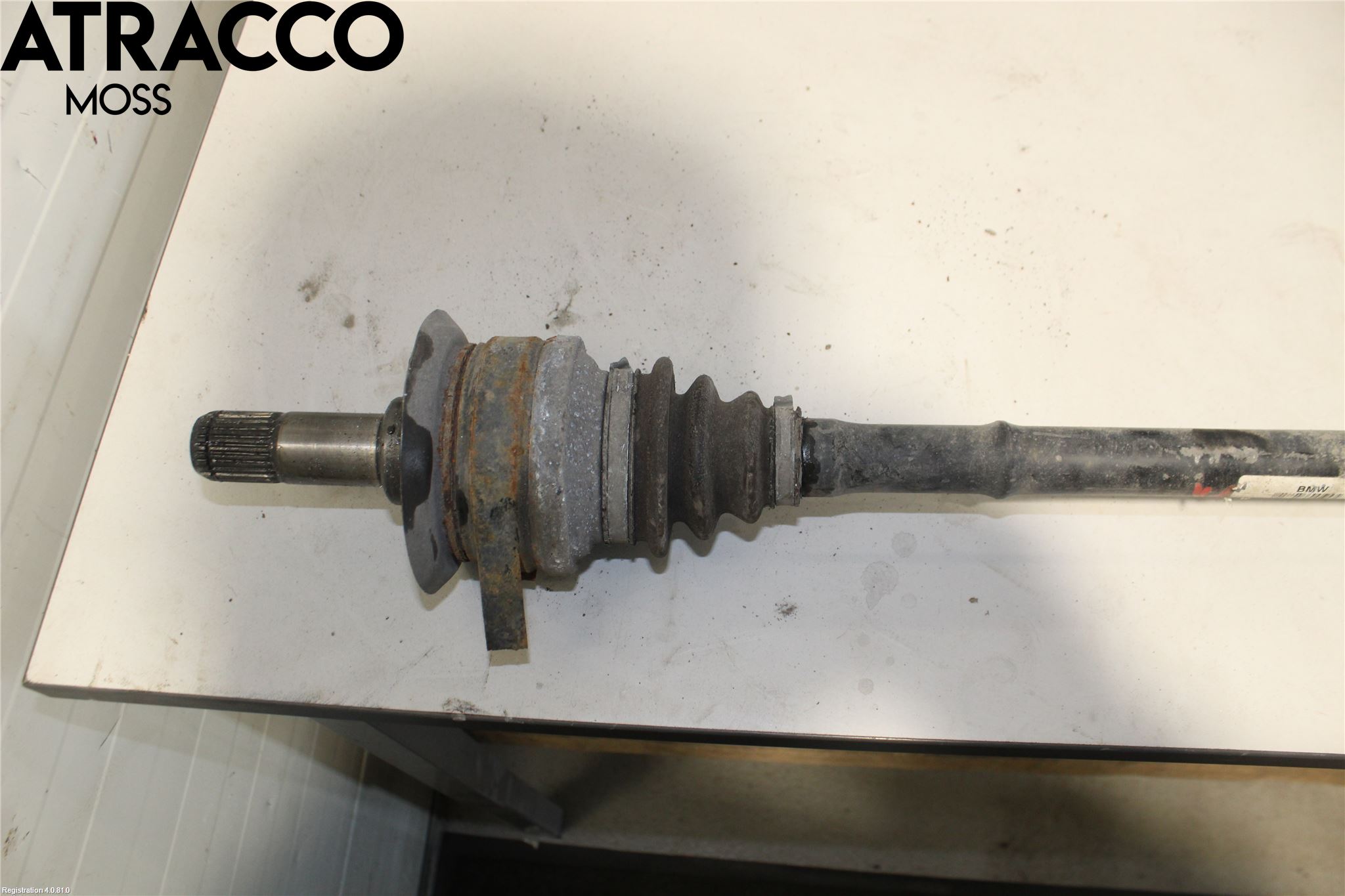 BMW 5 F10/F11/F18 09-17 Drivaksel Bak Kompl Venstre