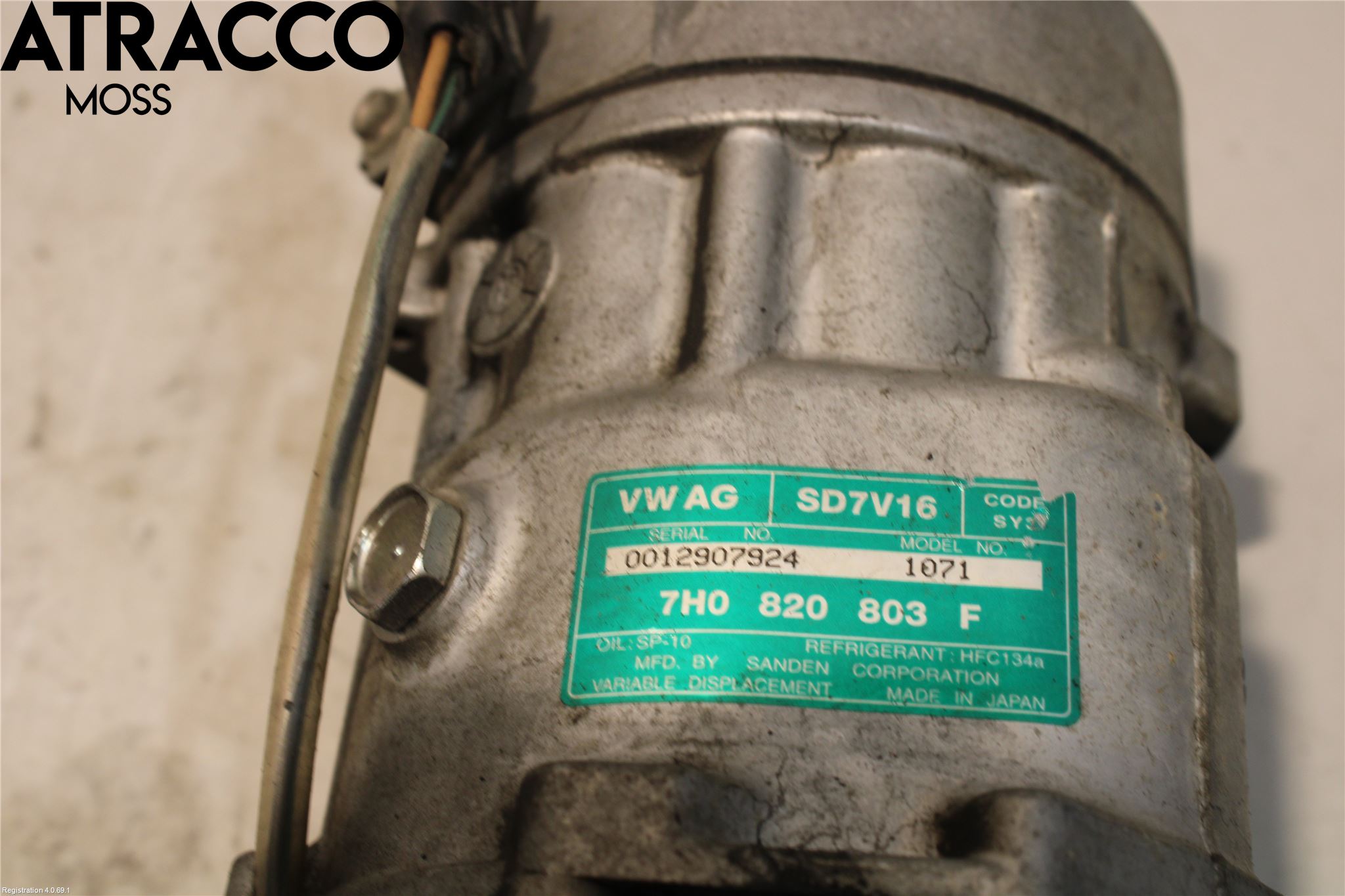 Volkswagen VW CADDY      04-10 Varme Ac Kompressor