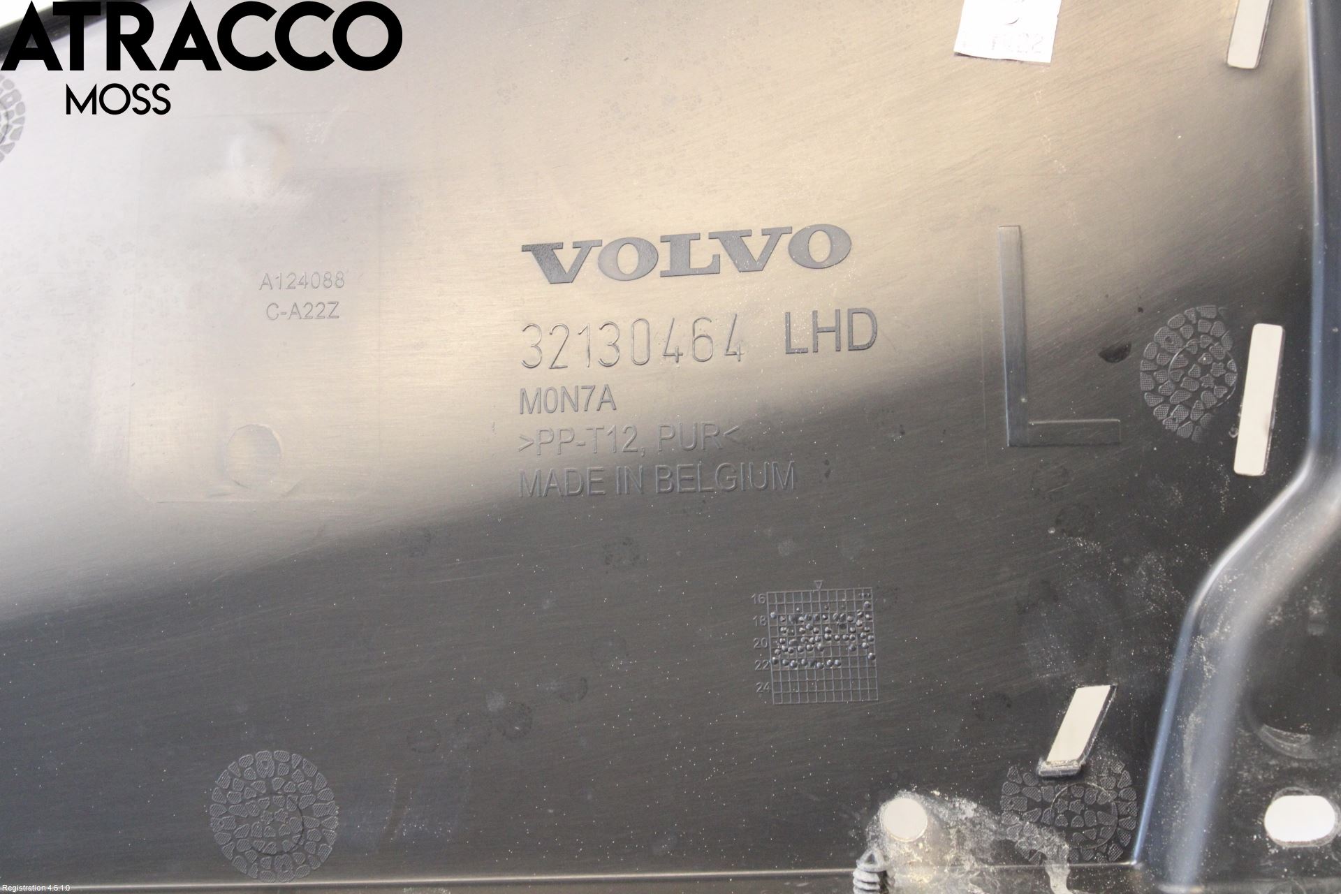 Volvo XC40/RECHARGE 18- Visker Deksel-Grill-Under Frr