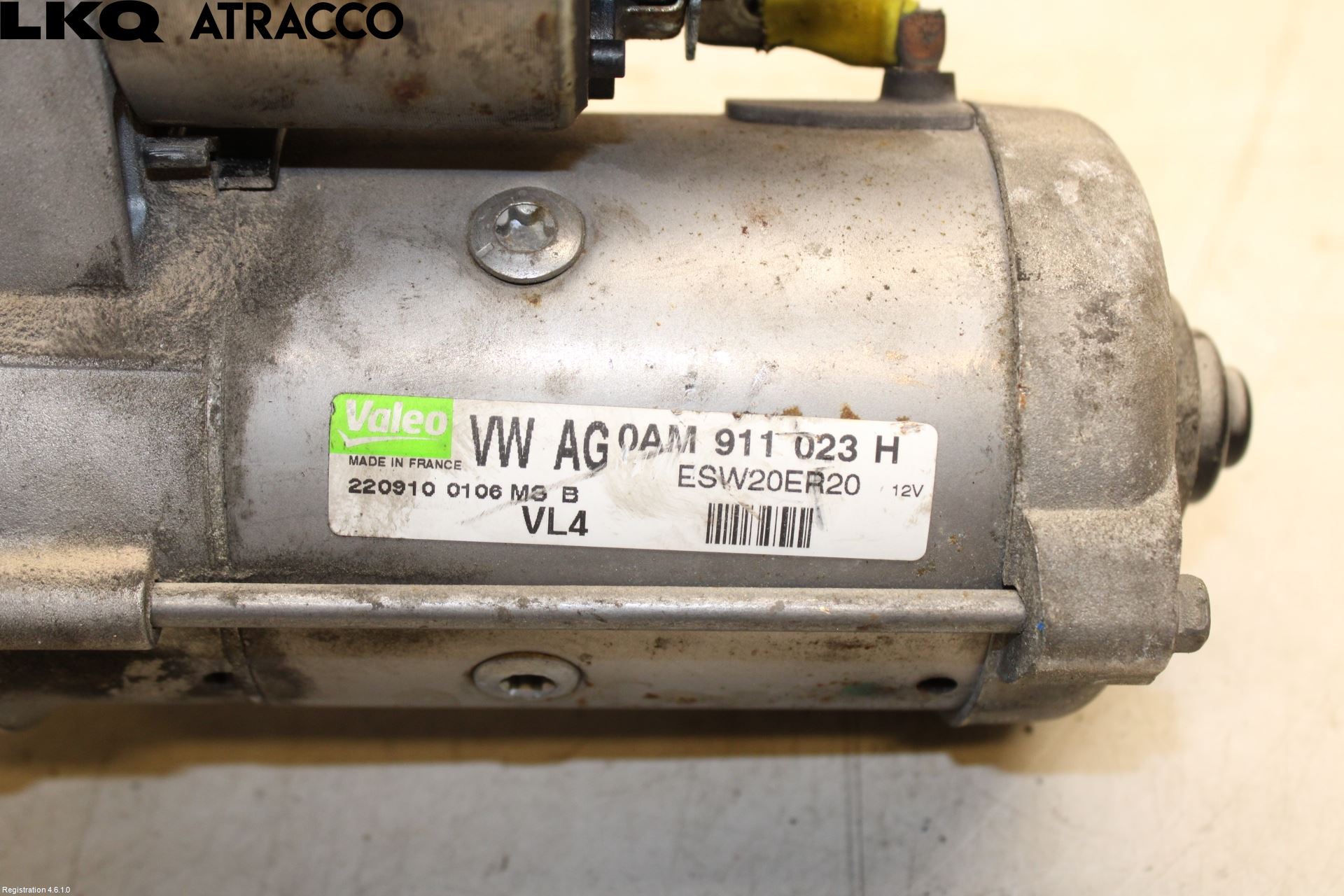 Volkswagen VW GOLF PLUS/CROSS GOLF 04-14 Startmotor Diesel