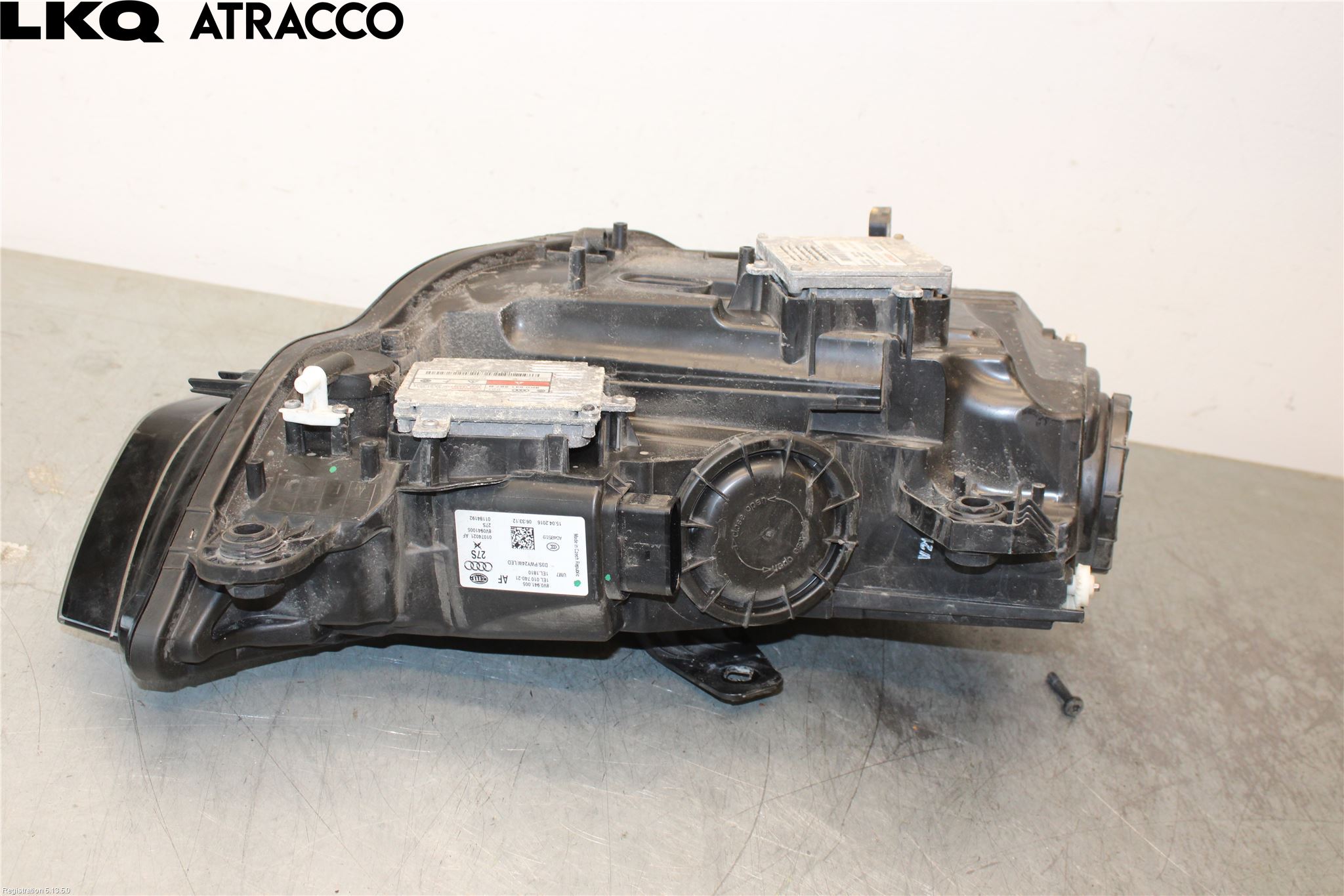 Audi A3/S3 05-13 Frontlykt Venstre
