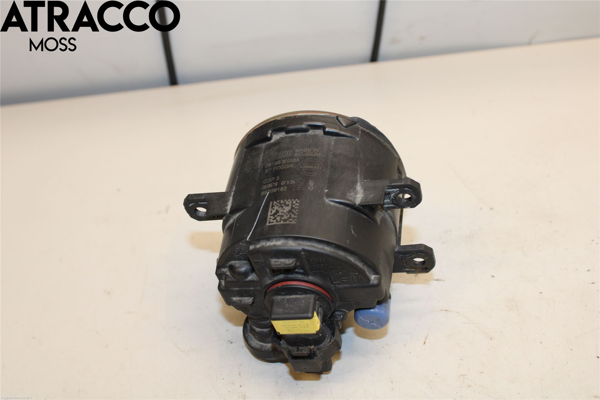 Nissan LEAF 11-17 Frontlykt-Kurve-Tåkelys